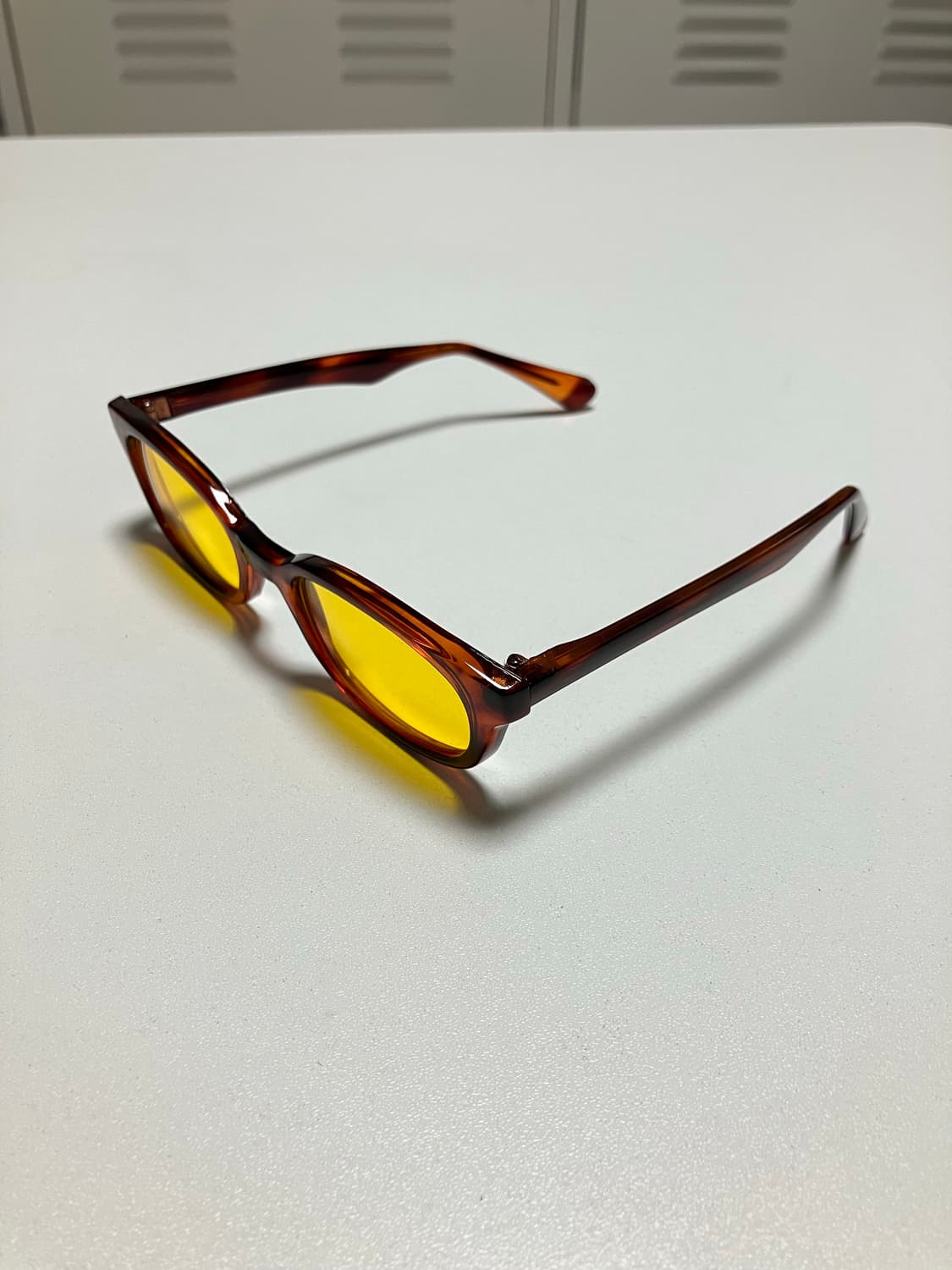 빈티지 컬러 선글라스 brown yellow 상품이미지3