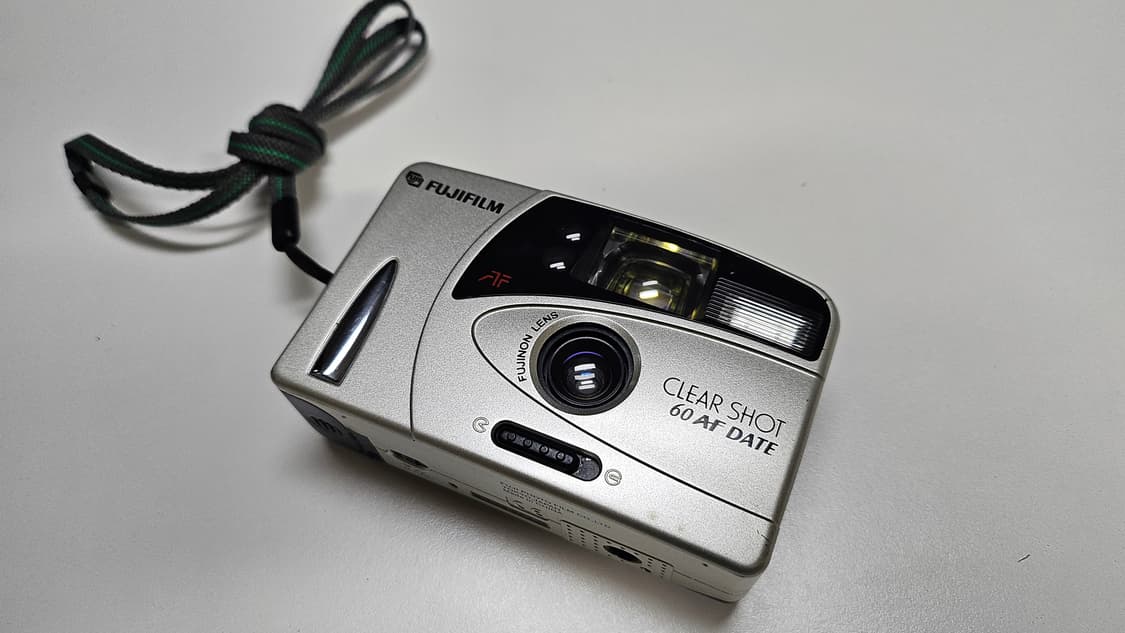 작례O 완벽한 P&S 후지필름 클리어샷 60af 필름카메라 빈티지 필카 상품이미지7