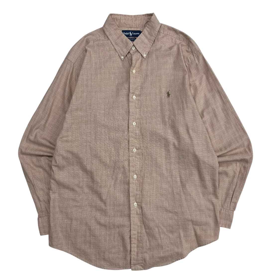 폴로 랄프로렌 브라운포니 베이지체크 셔츠 43 상품이미지2