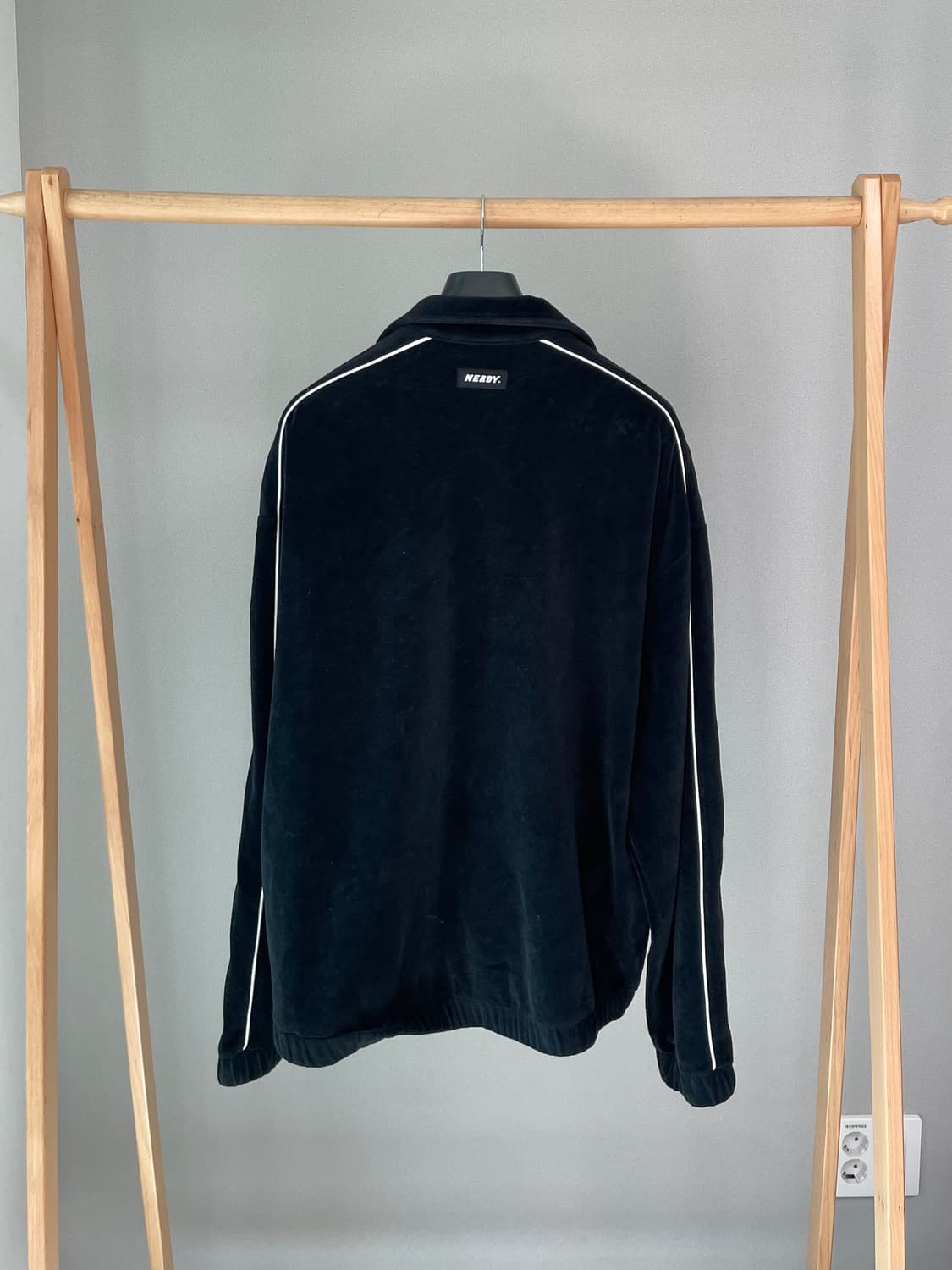 널디 벨루어 트랙 집업 상품이미지4