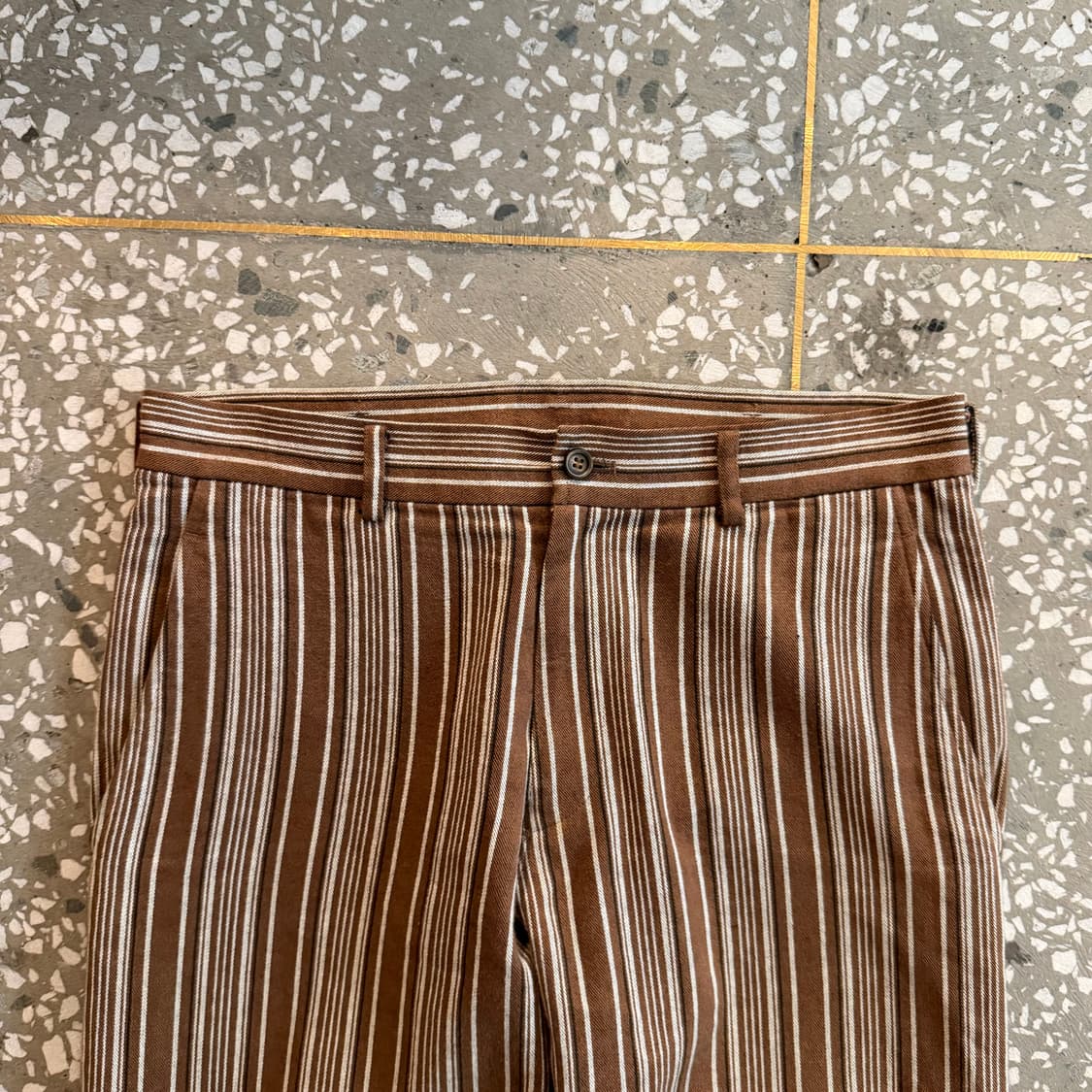 00s 꼼데가르송 옴므 스트라이프 팬츠 상품이미지3