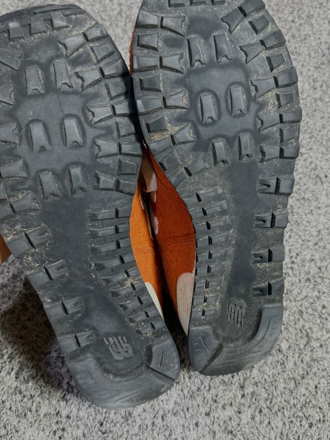 뉴발란스 574 헤리티지 오렌지 버스트 화이트 상품이미지5