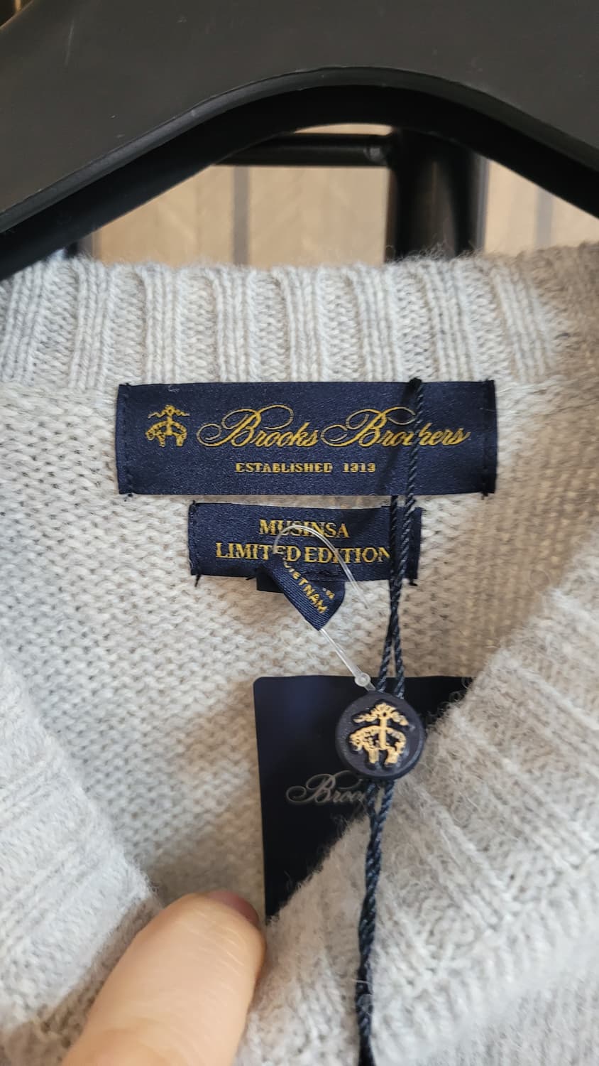 브룩스브라더스  남성   모100% 니트 -(새상품) 상품이미지3