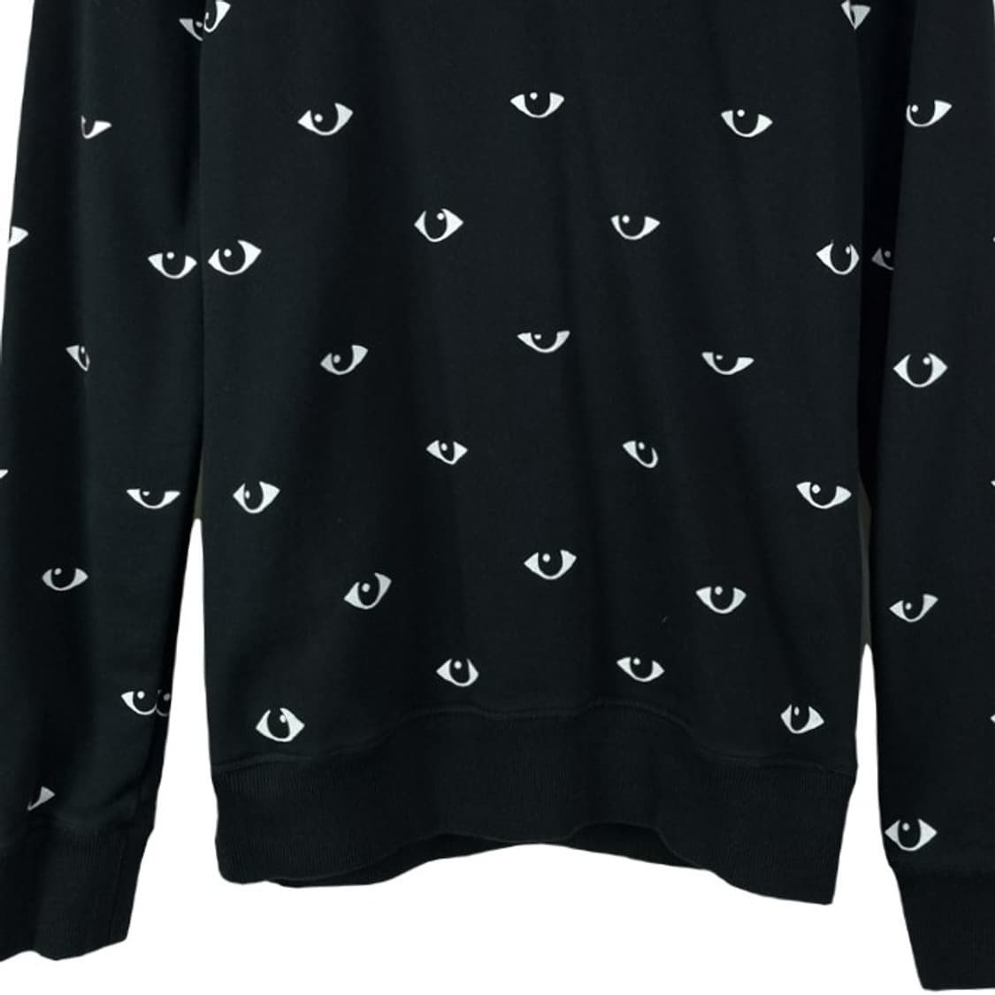 [겐조] 아이즈 패턴 맨투맨 블랙 P01379 상품이미지5