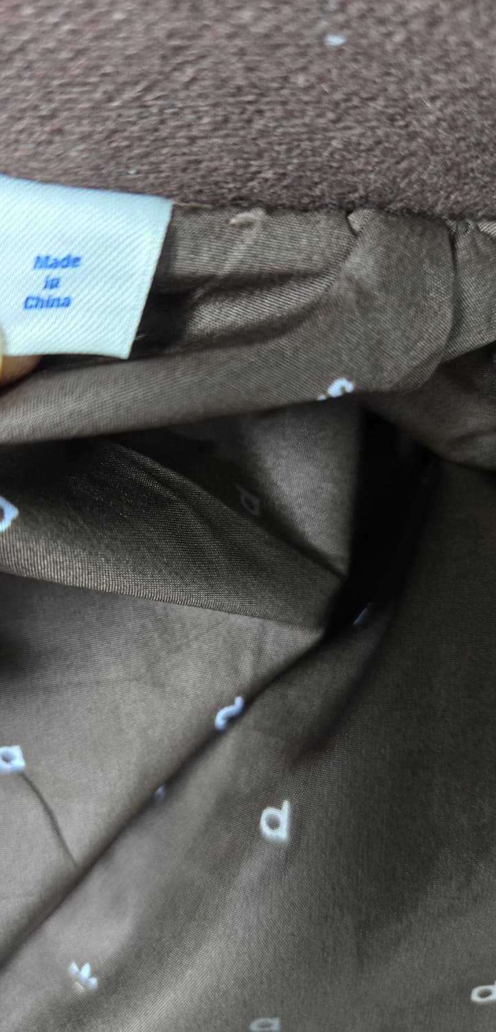 00s 아디다스 오리지널 브라운 울코트 상품이미지7