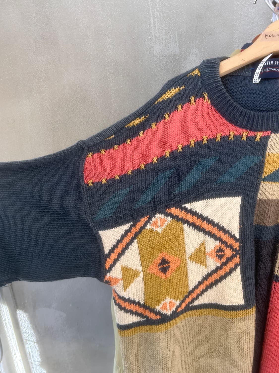 Made in 이태리 핸드크래프팅 자수니트 상품이미지6