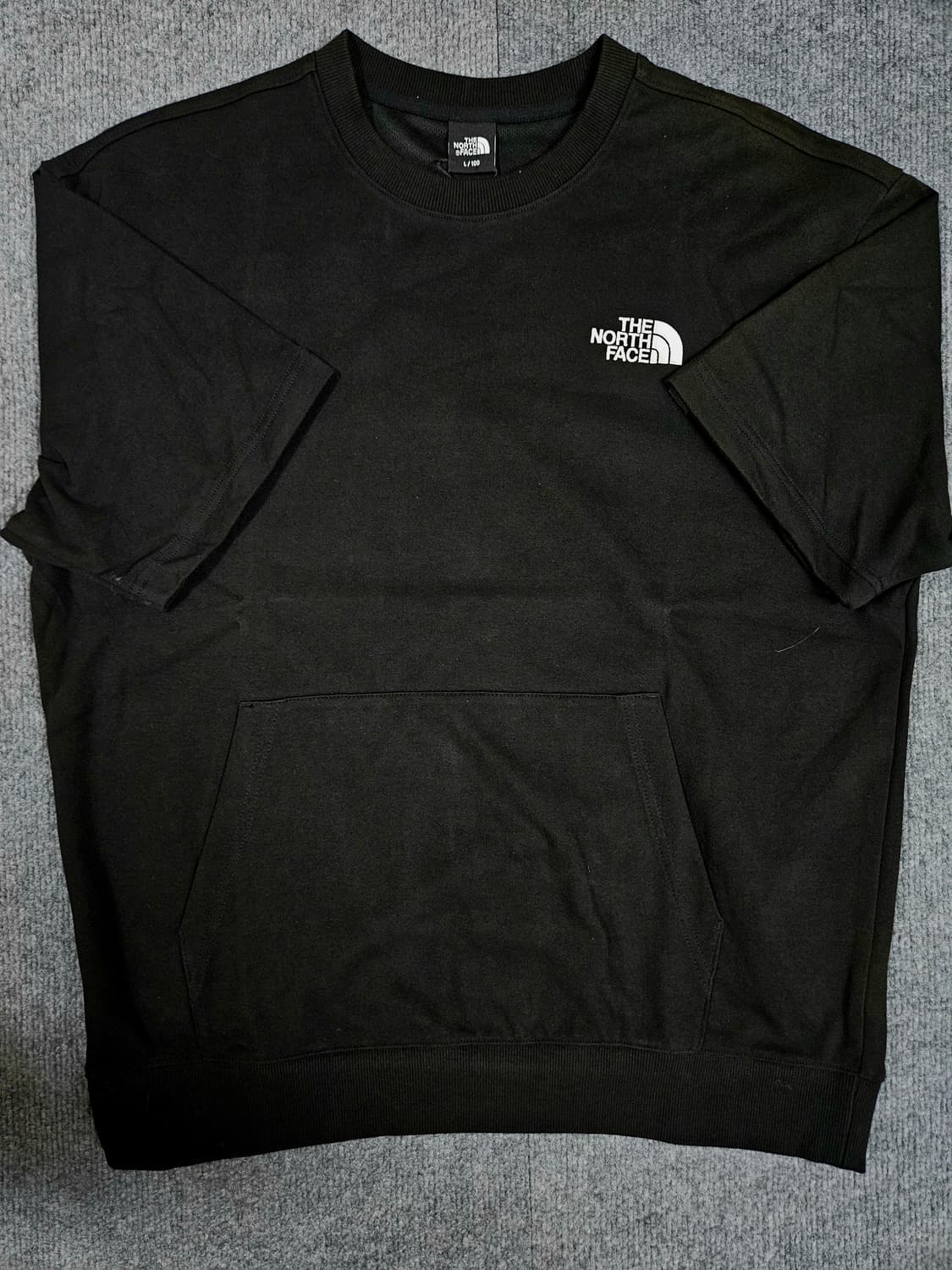 노스페이스 에센셜 반팔 크루넥L(급처) 상품이미지1