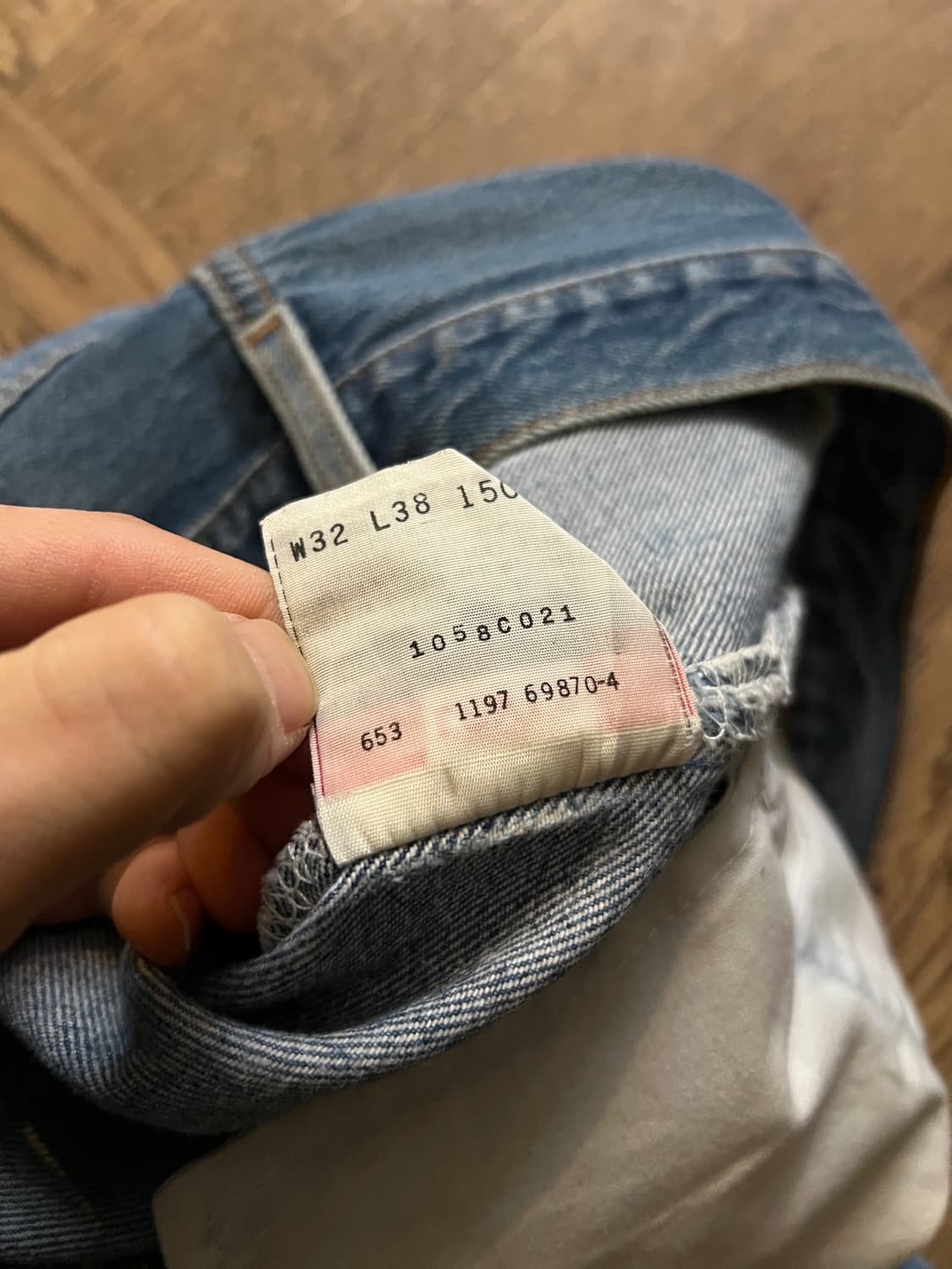 [32]90's 리바이스 501XX USA Made 데님 팬츠 S40 상품이미지7