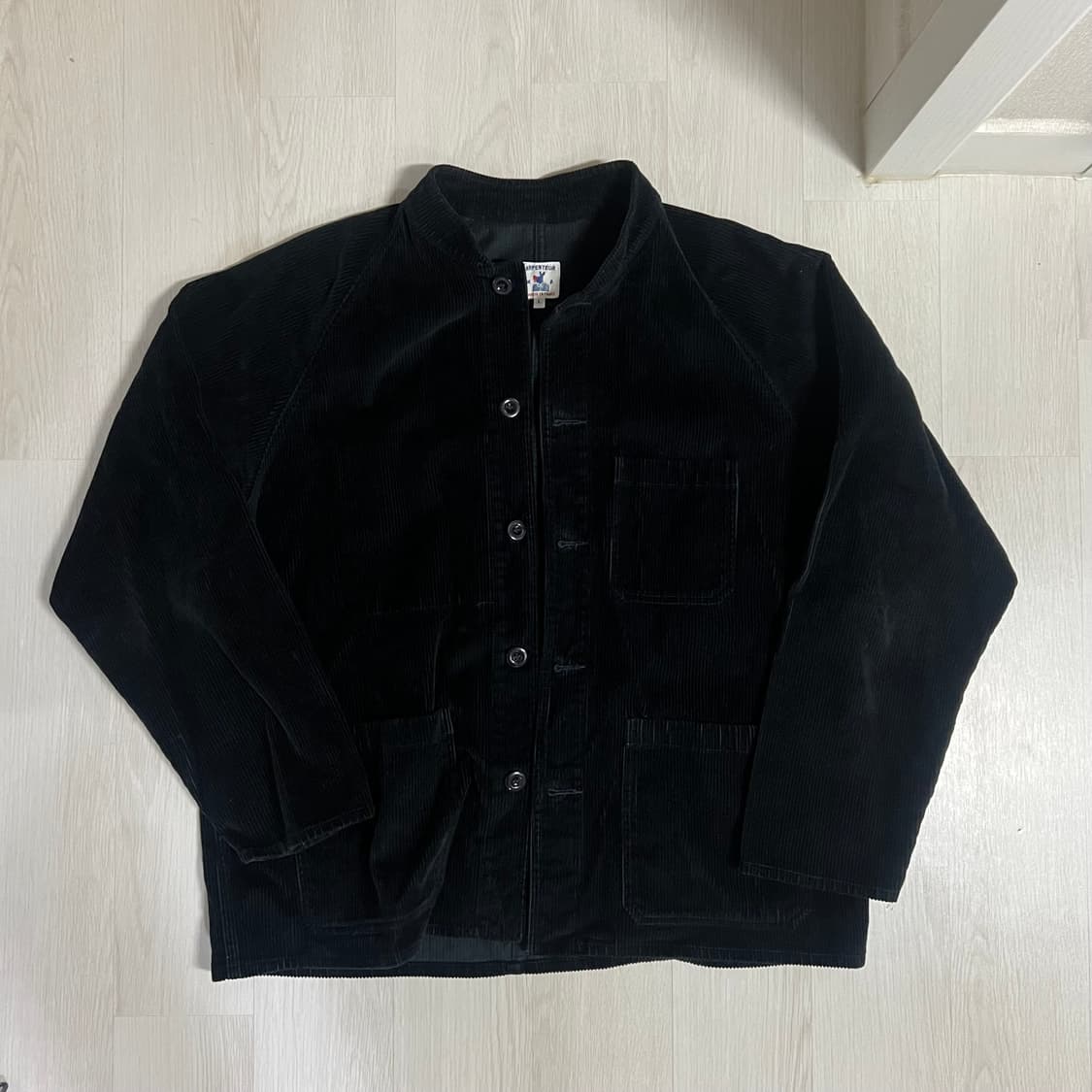 아펜처 블랙 코듀로이 워크자켓 상품이미지1