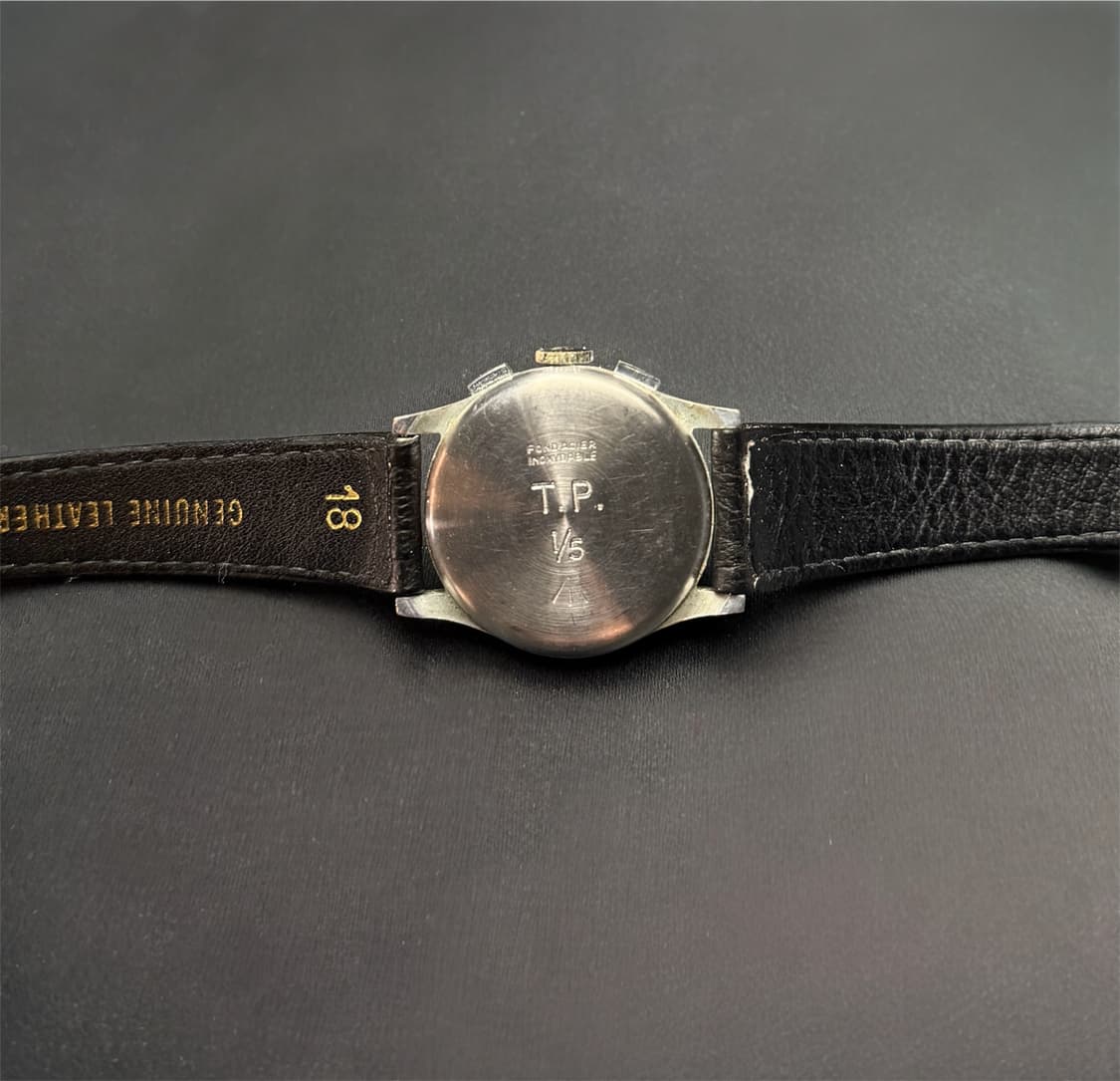 40‘s WWII 피어스 영국군 크로노그래프 타이머 시계 상품이미지6