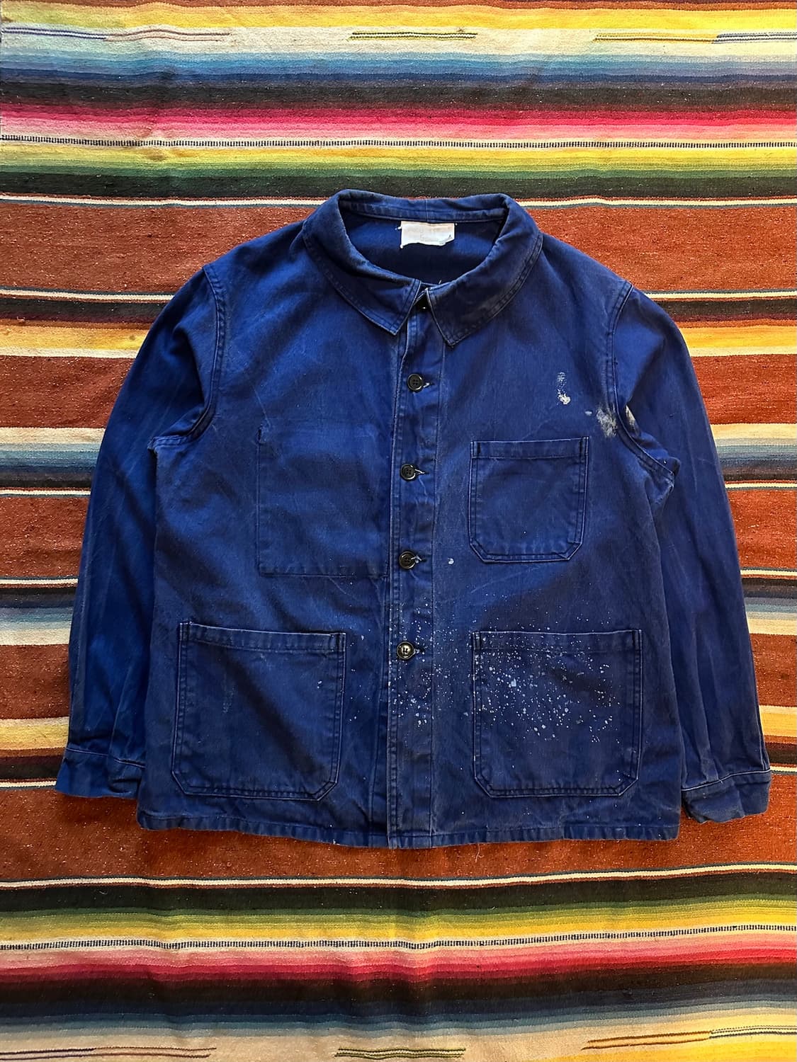 60s 70s 빈티지 프렌치 워크 자켓 상품이미지1