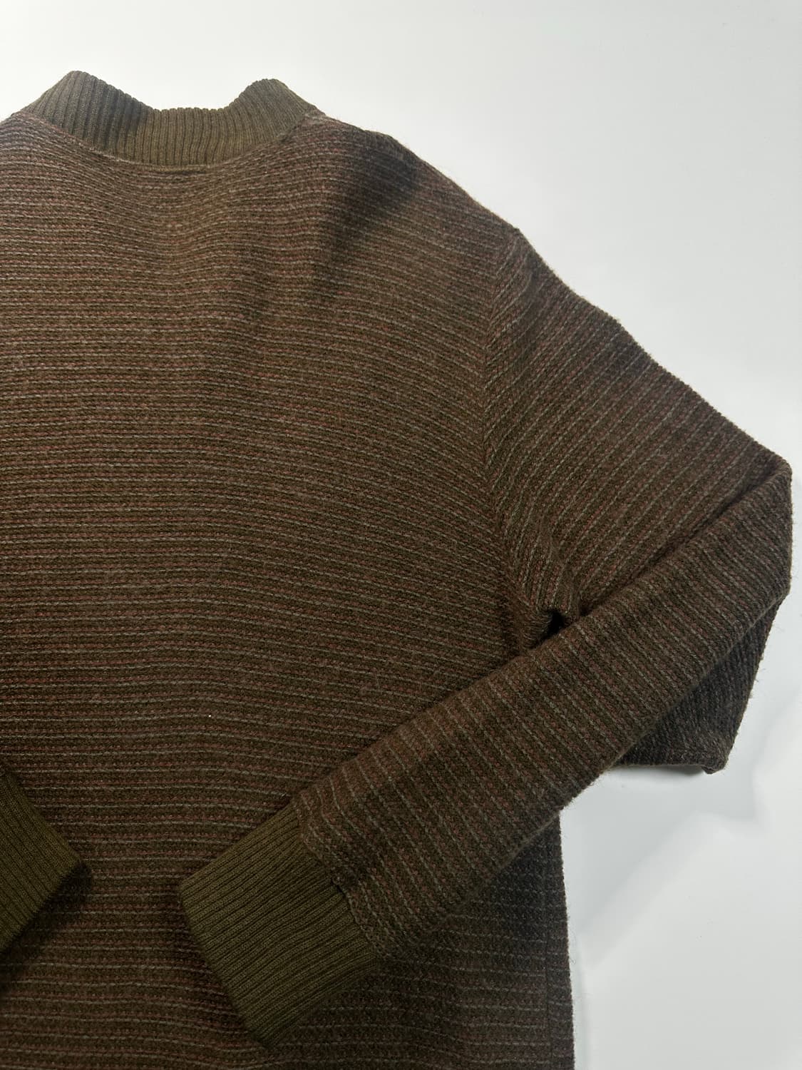 빈티지 브라운 니트 자켓 상품이미지7