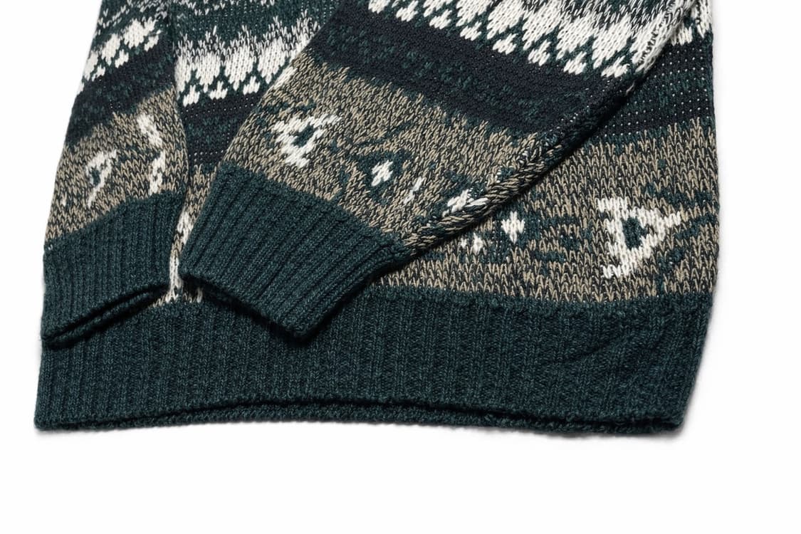 USA 90s 미국 빈티지 페어아일 노르딕 올드스쿨 니트 스웨터 M 상품이미지4
