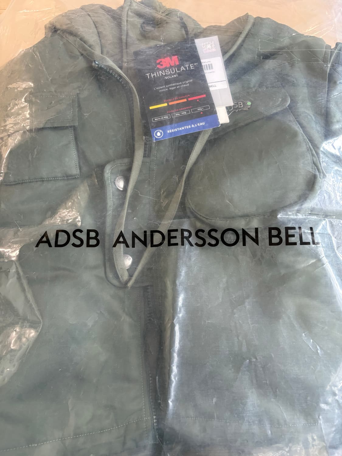 앤더슨벨 헤이든 베스트 레이어드 패디드 자켓 패딩 점퍼 카키 LXL 상품이미지8