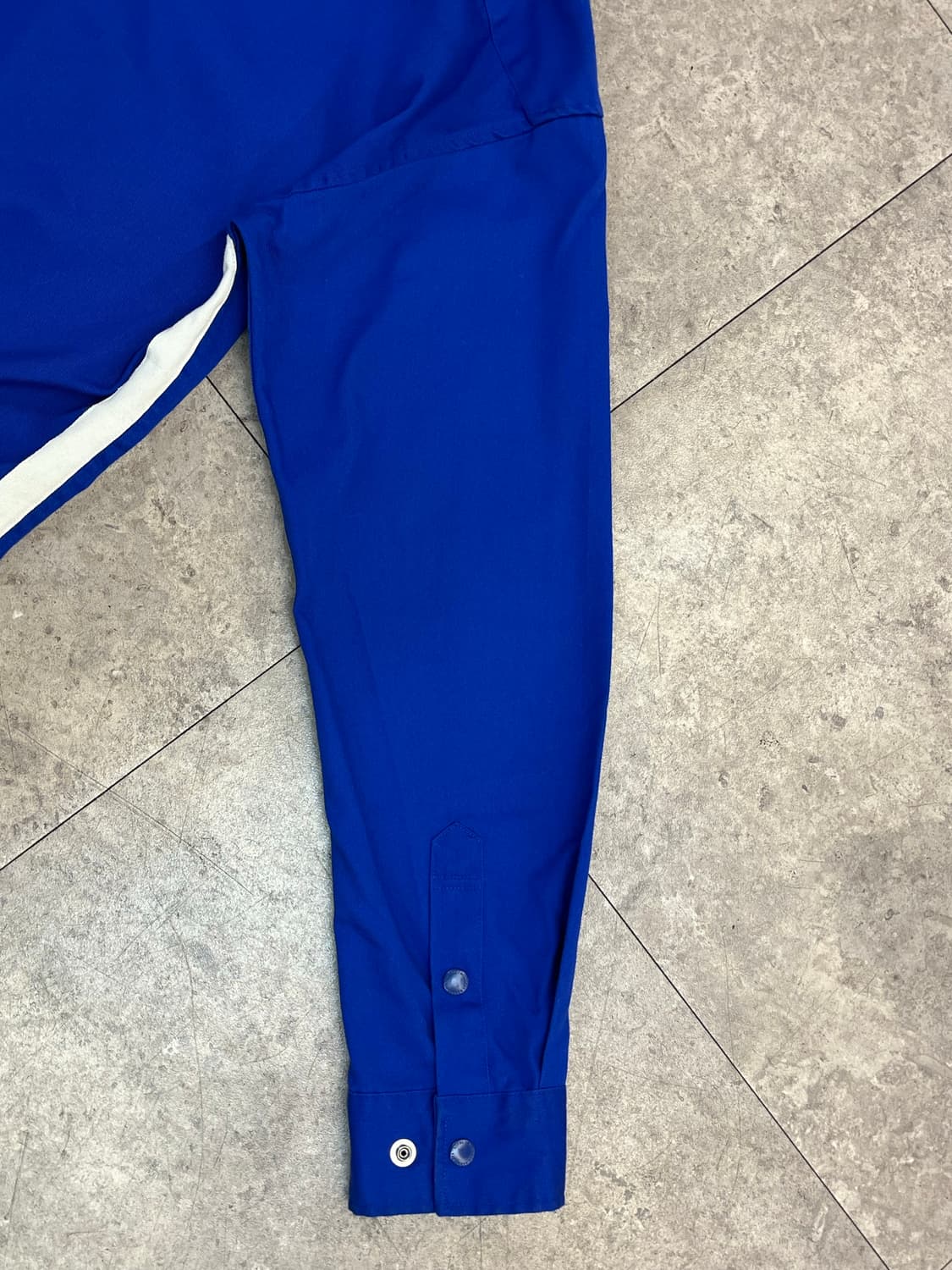 라이풀 스냅 오버 버튼 셔츠 블루 S #csz2732 상품이미지9