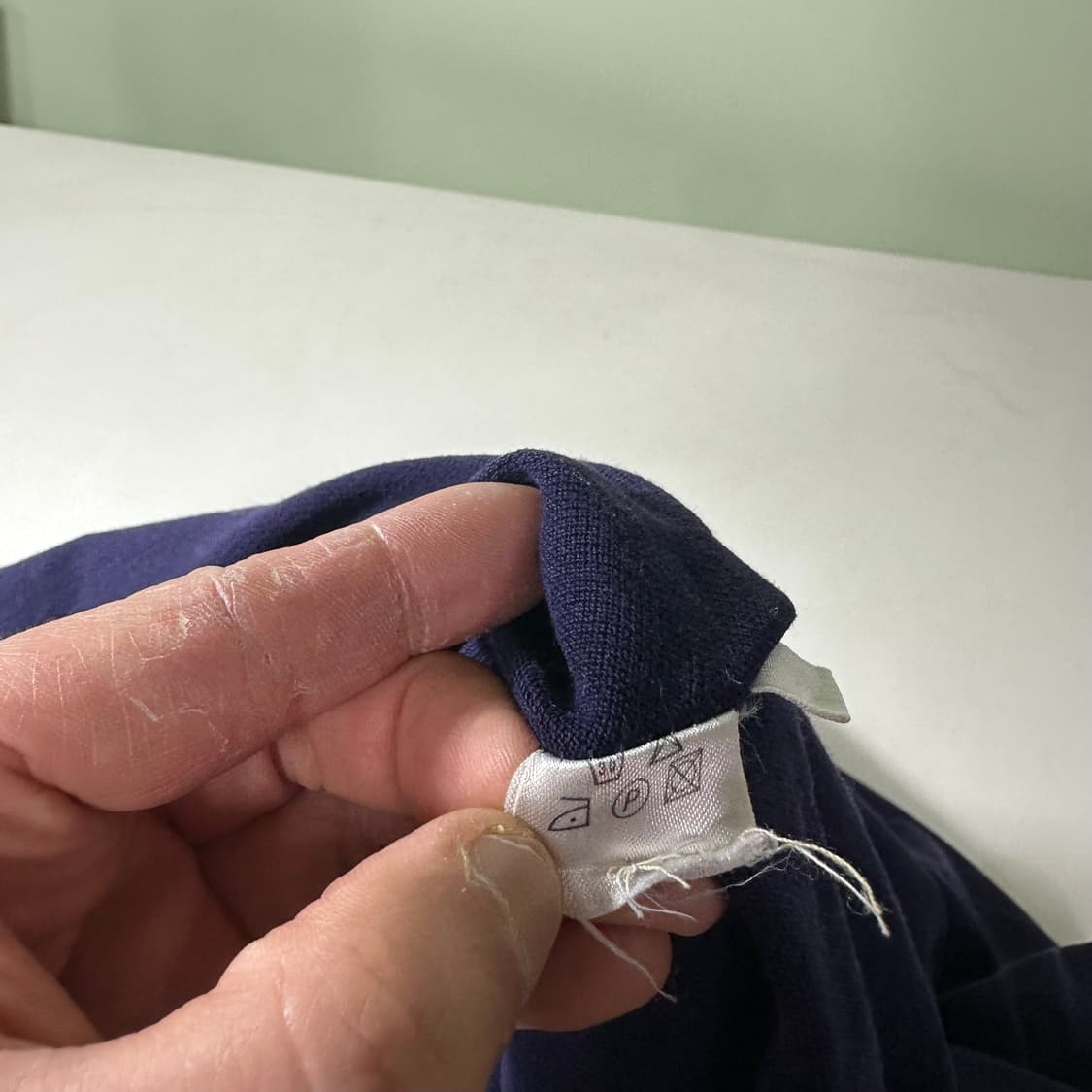 M 48 베르사체 스포츠 네이비 메두사 PK 긴팔카라티 상품이미지7