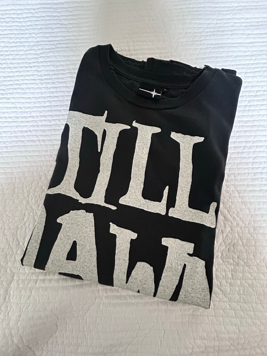 틸던 TILLDAWN SHOP 반팔 티셔츠 차콜 상품이미지3