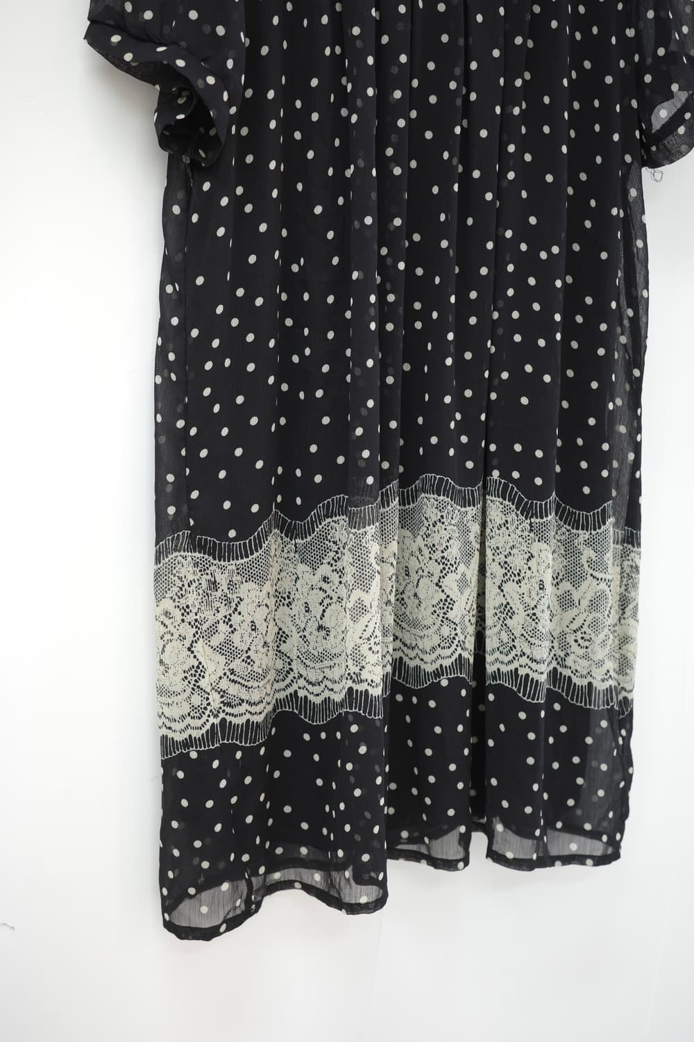 Dot mixed one-piece 상품이미지7