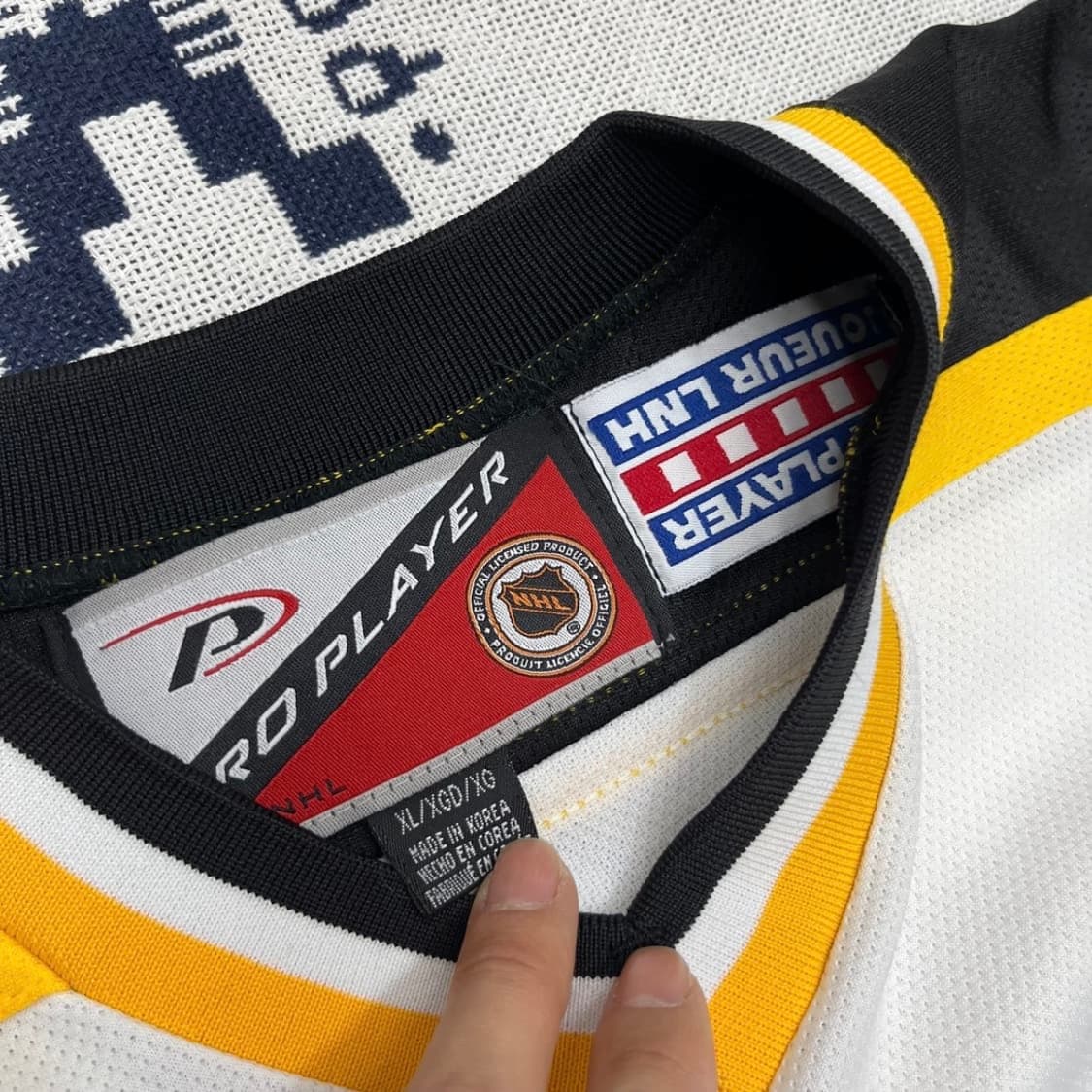 [XL] 90s NHL DAFOE 로고 유니폼 상품이미지9