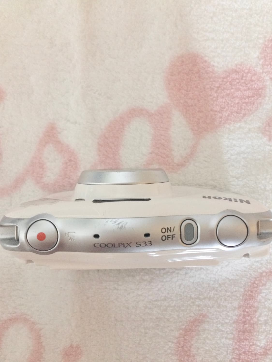 빈티지 디카 화이트 디지털 카메라 니콘 쿨픽스 s33 상품이미지5