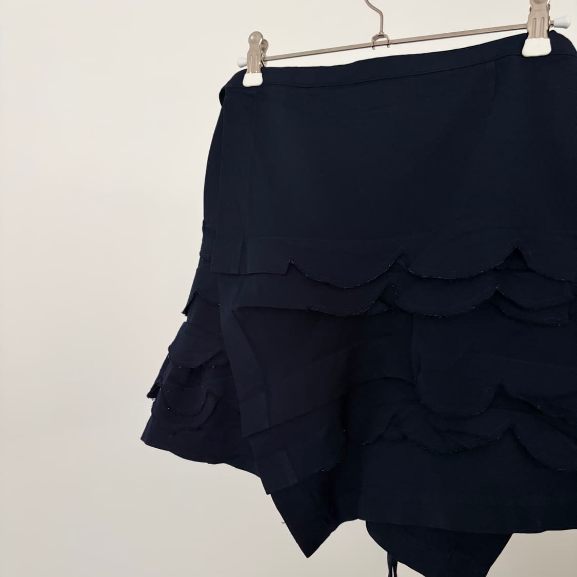 Scalloped Hem Wrap Skirt 상품이미지6