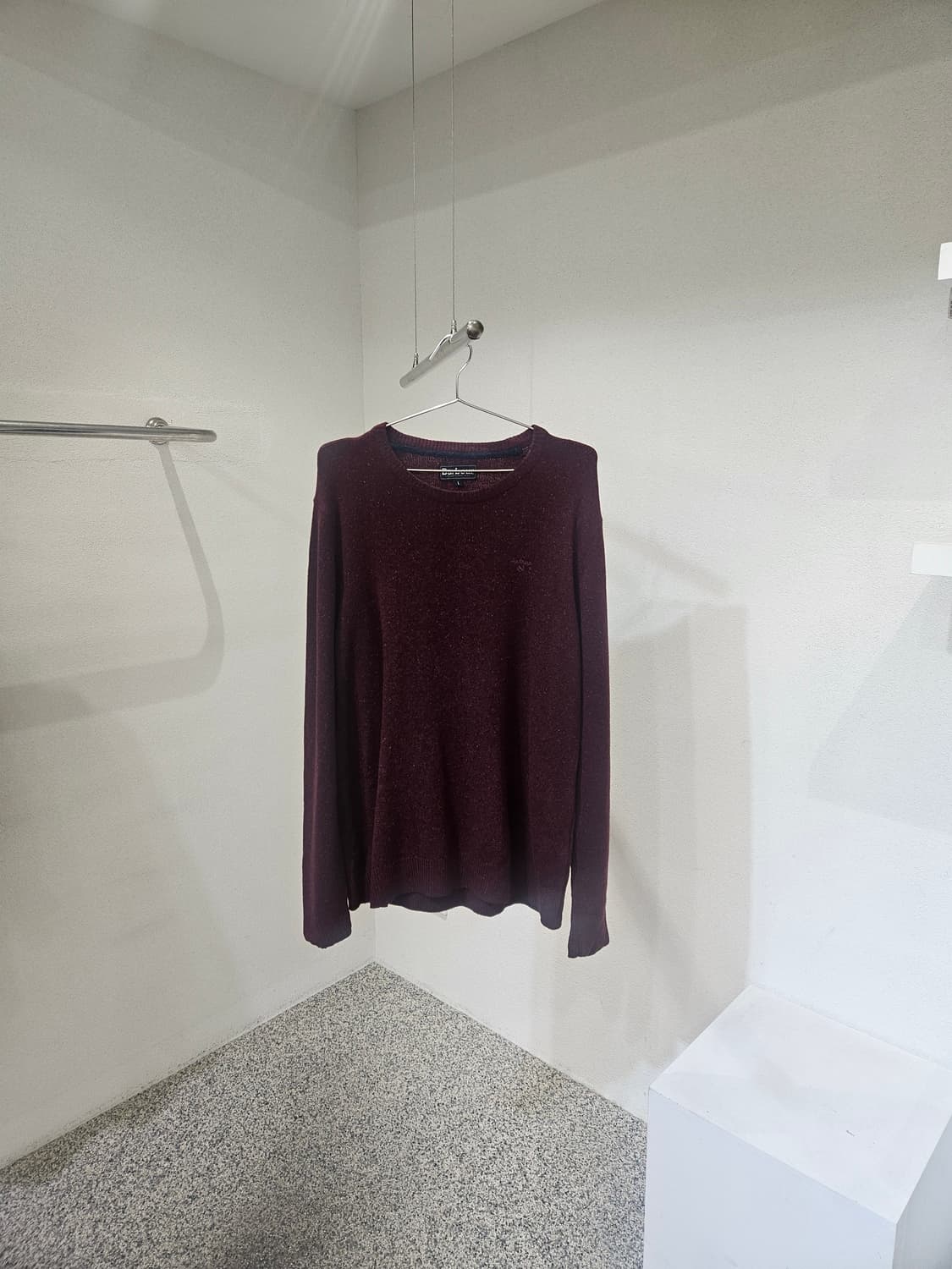 바버 라운드넥 니트 상품이미지1