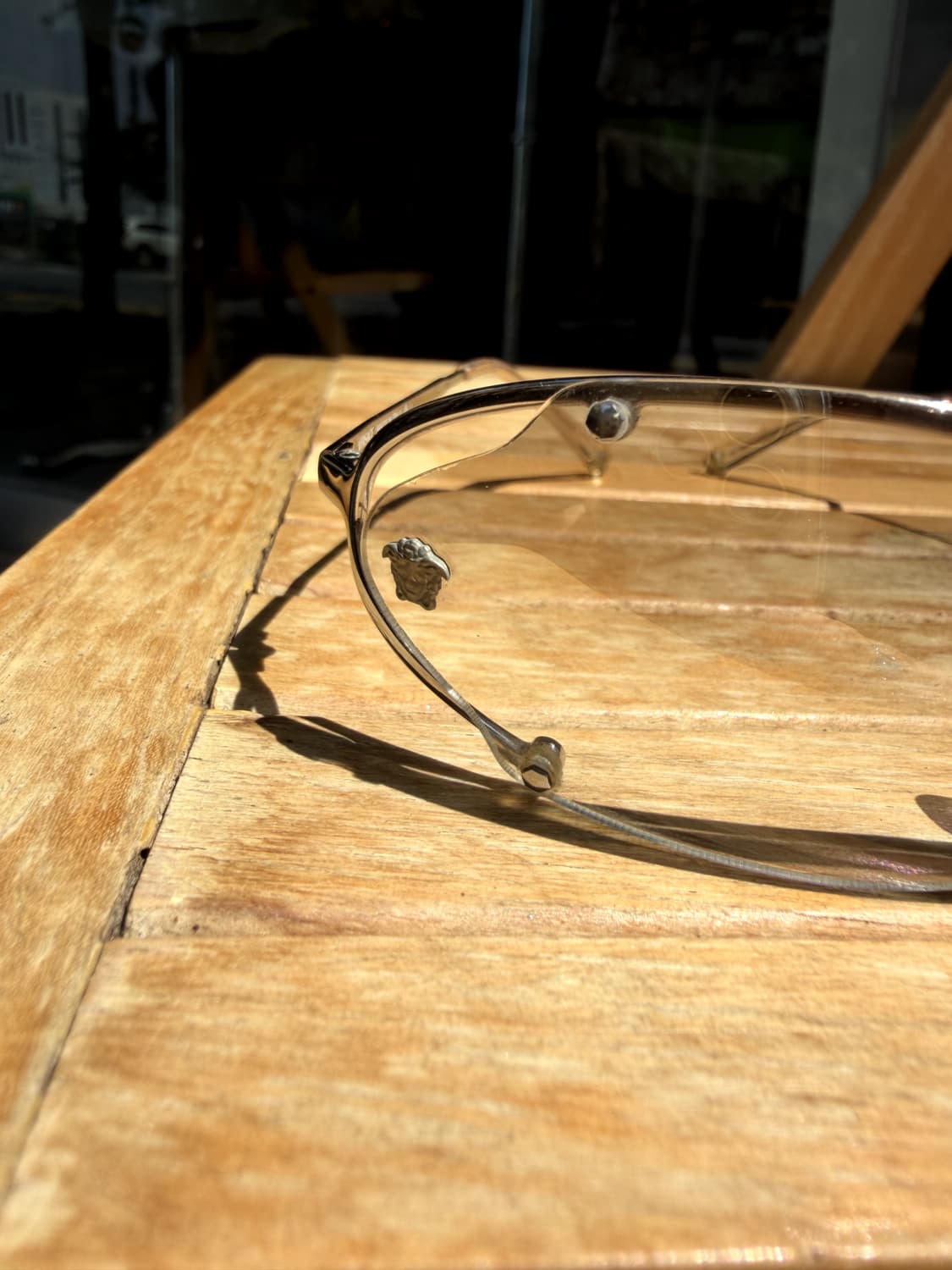 Versace N37 Silver Rimless Gackt Model 상품이미지2