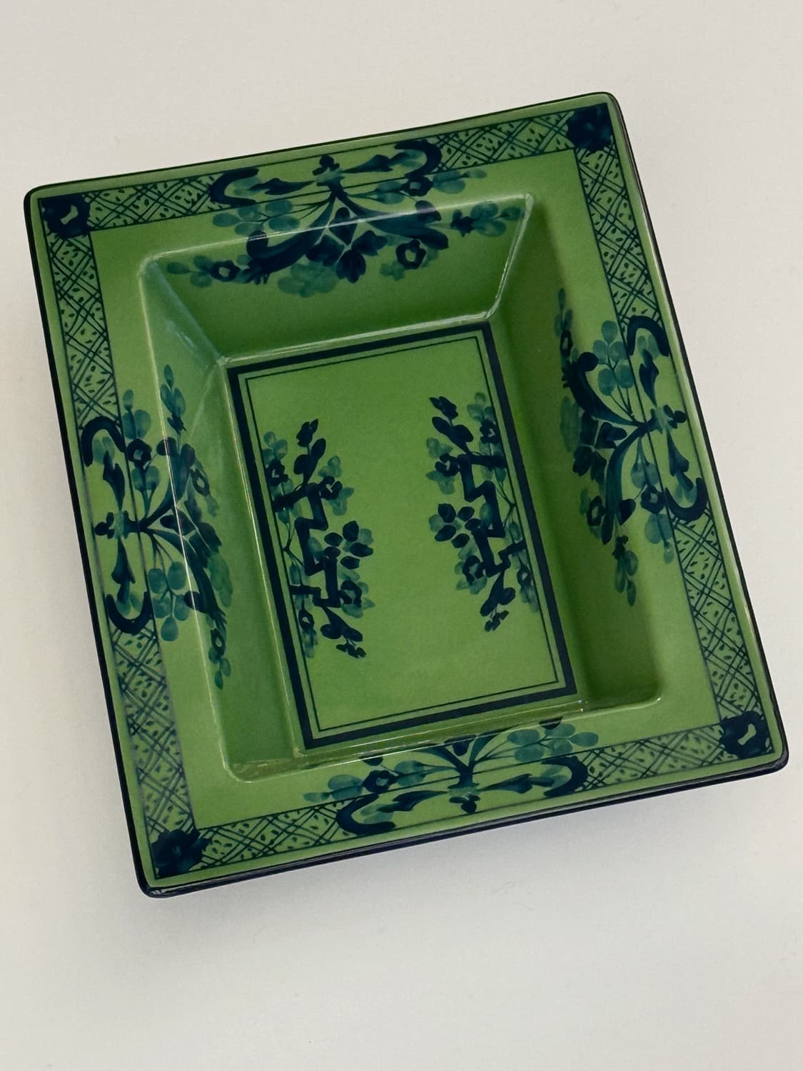 미사용 / Ginori 지노리1735 오리엔트 체인지트레이 말라카이트 상품이미지4