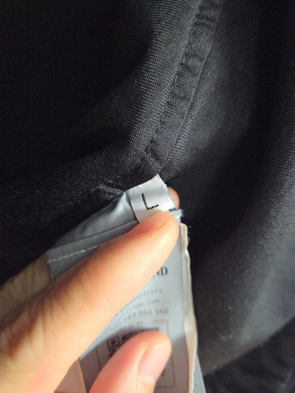 [매장판] 스톤아일랜드 22fw 크링클랩스 오버셔츠 블랙 L 상품이미지7