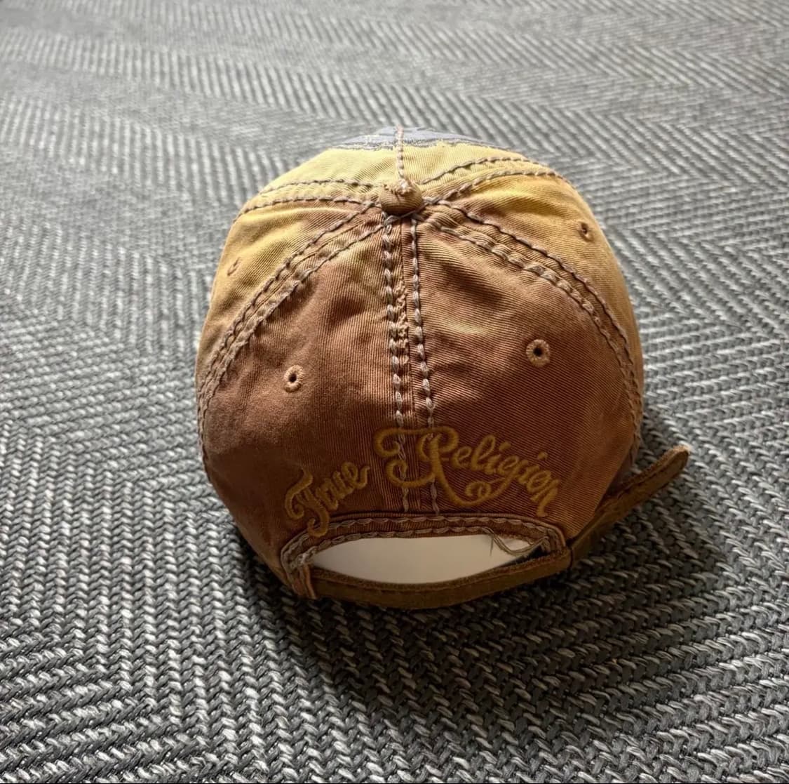 트루릴리전 디스트레스드 스트랩백 빈티지 캡모자(OS) 상품이미지4