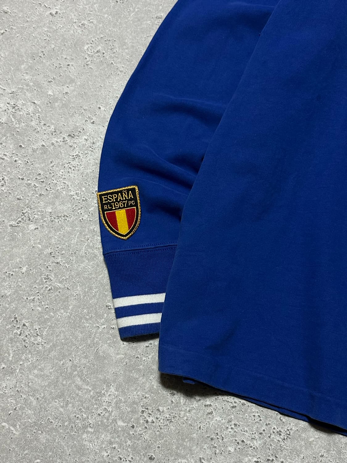 폴로 랄프로렌 에스파냐 블루 럭비 티셔츠 상품이미지4