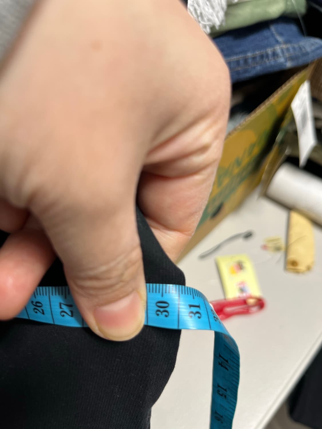 아르마니 익스체인지 블랙 팬츠 34 상품이미지4