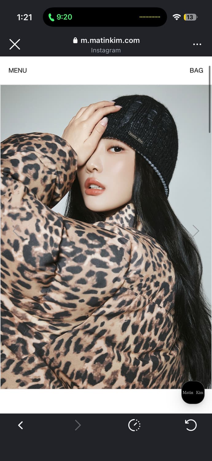 마뗑킴 블랙 비니 상품이미지1