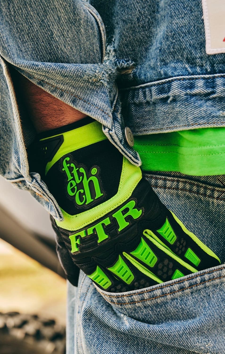 Fetch 레이싱 바이크 글러브 SIZE L 상품이미지2