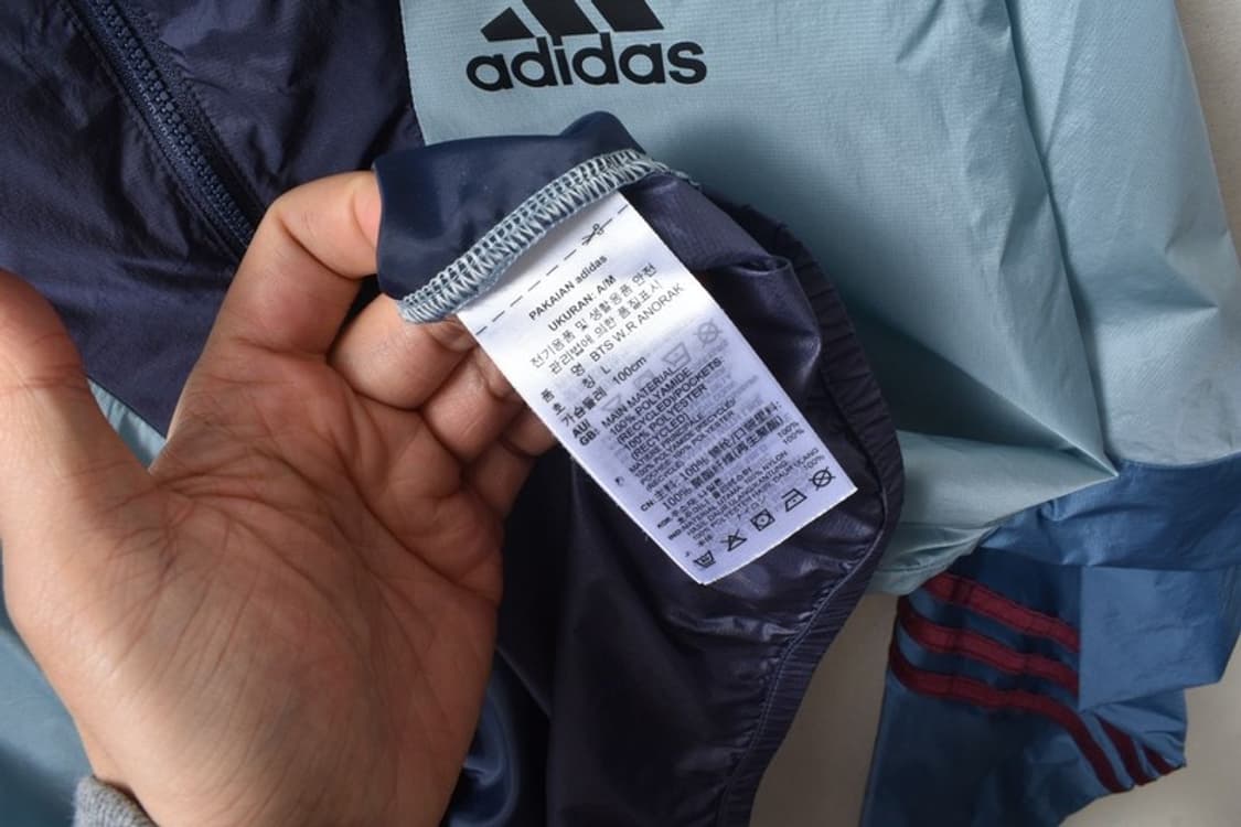 아디다스 바람막이 아노락 점퍼 L M0180 상품이미지6