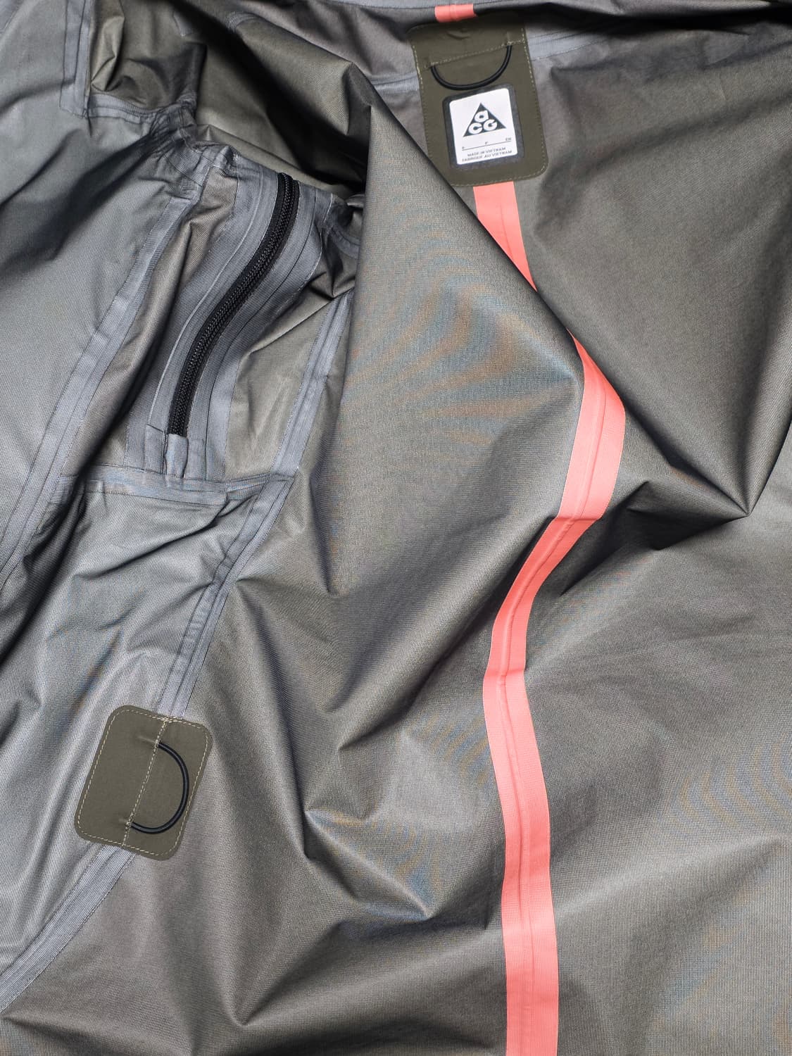 나이키랩 ACG  HO16 시즌  아크로님 , 알파인자켓 카키 상품이미지5