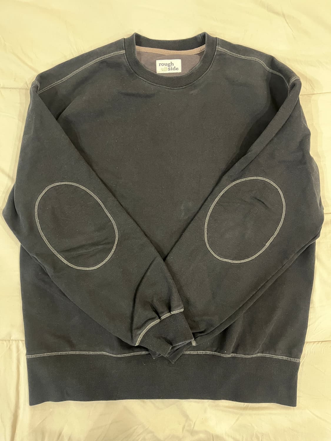 러프사이드 오버사이즈 스웻셔츠(블랙) 상품이미지1