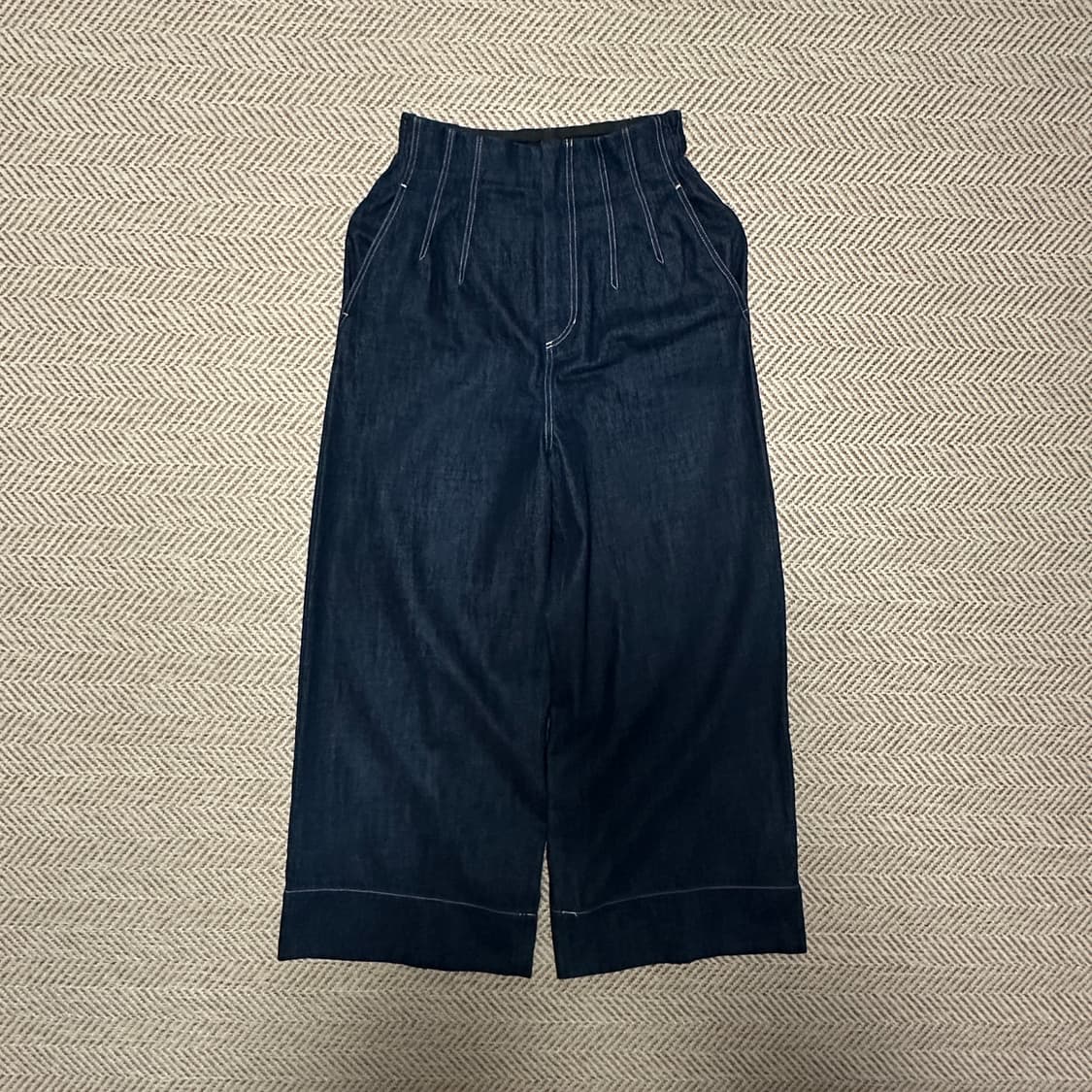 TOMORROWLAND japan made wide denim pants 상품이미지1