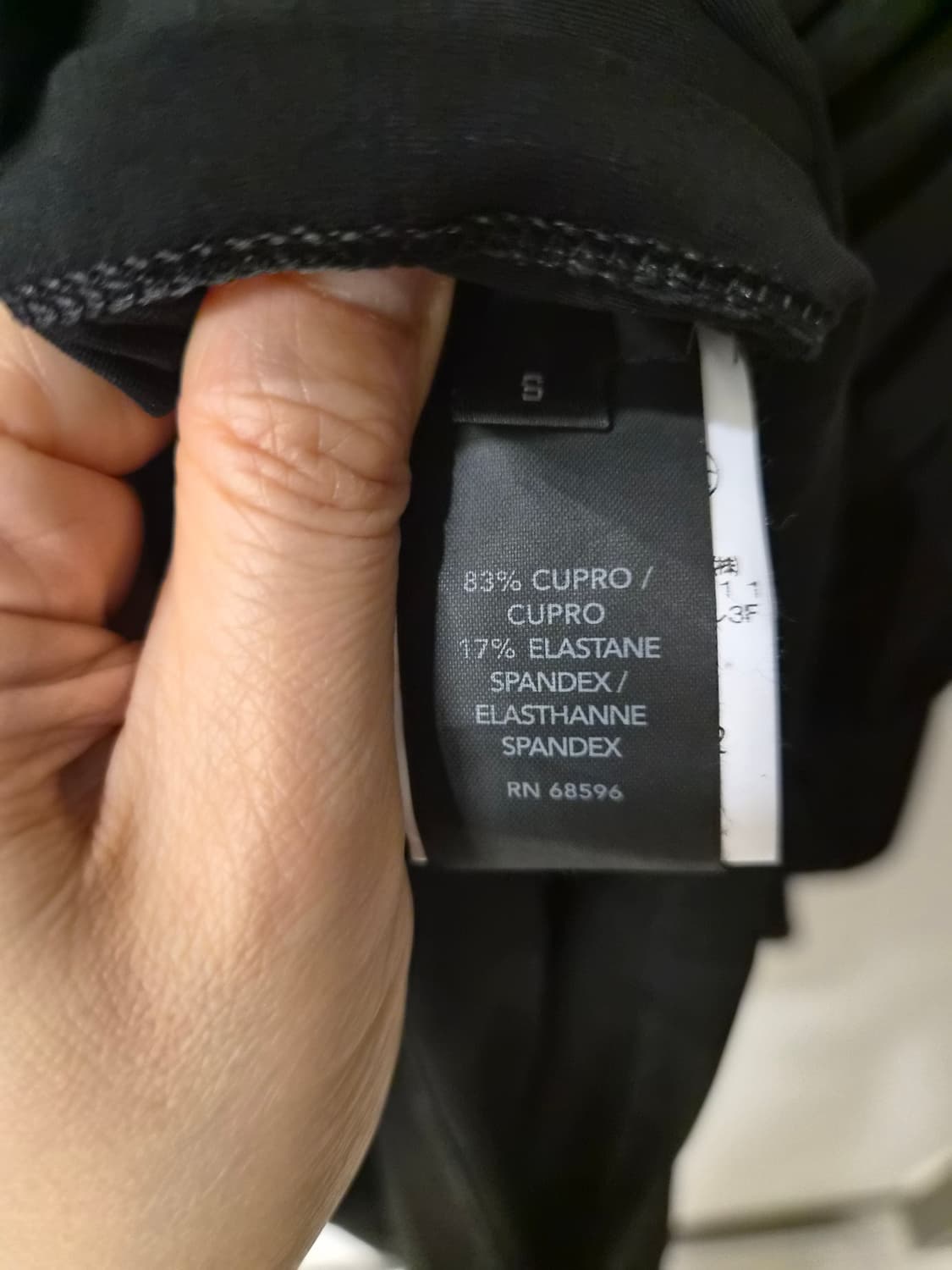 [Donna Karan] 도나카란 정품 블랙 셔링 롱 원피스 (S) 상품이미지4