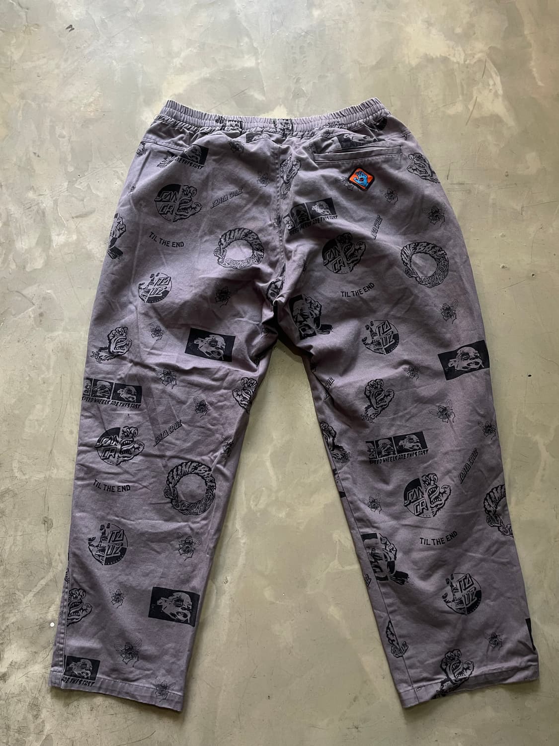 Santa Cruz 산타쿠르즈 밴딩 코튼팬츠 M 상품이미지5