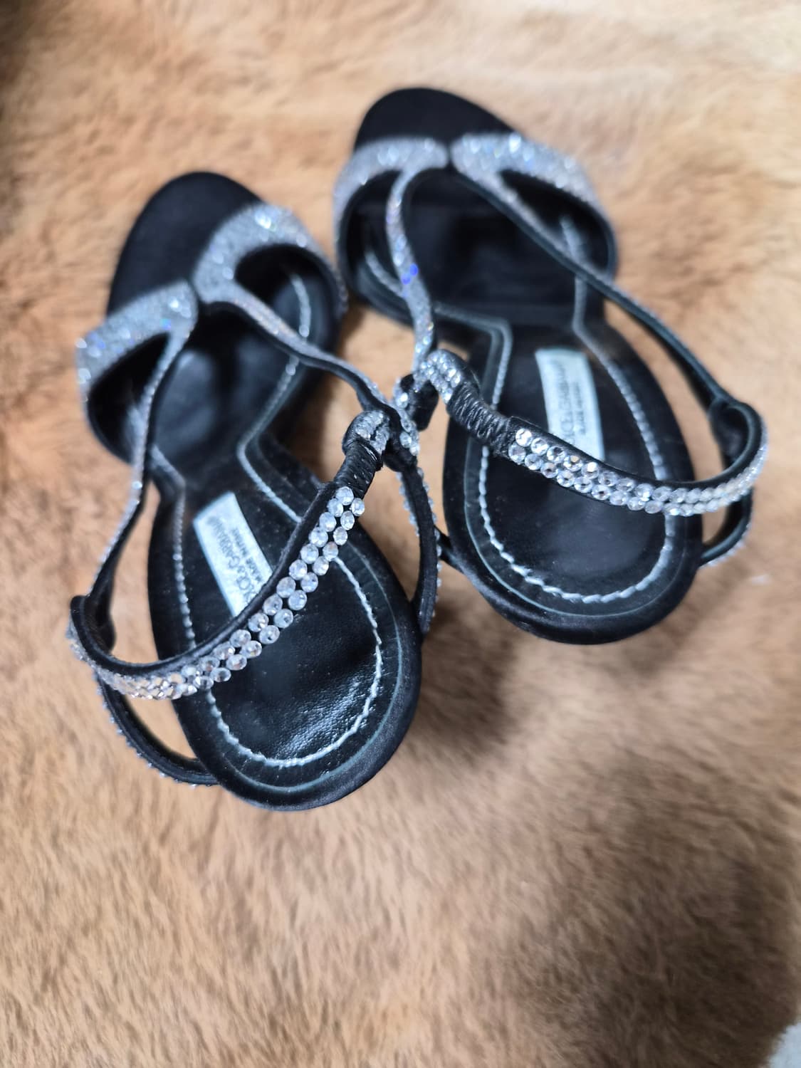 돌체앤가바나 큐빅 샌들힐 상품이미지6