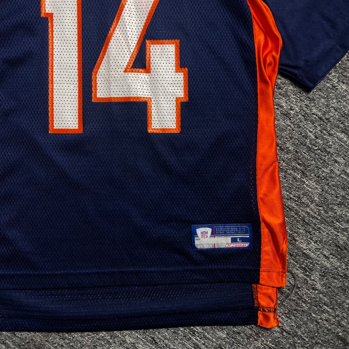 리복 NFL 덴버 브롱코스 럭비 져지 o 2155 상품이미지2