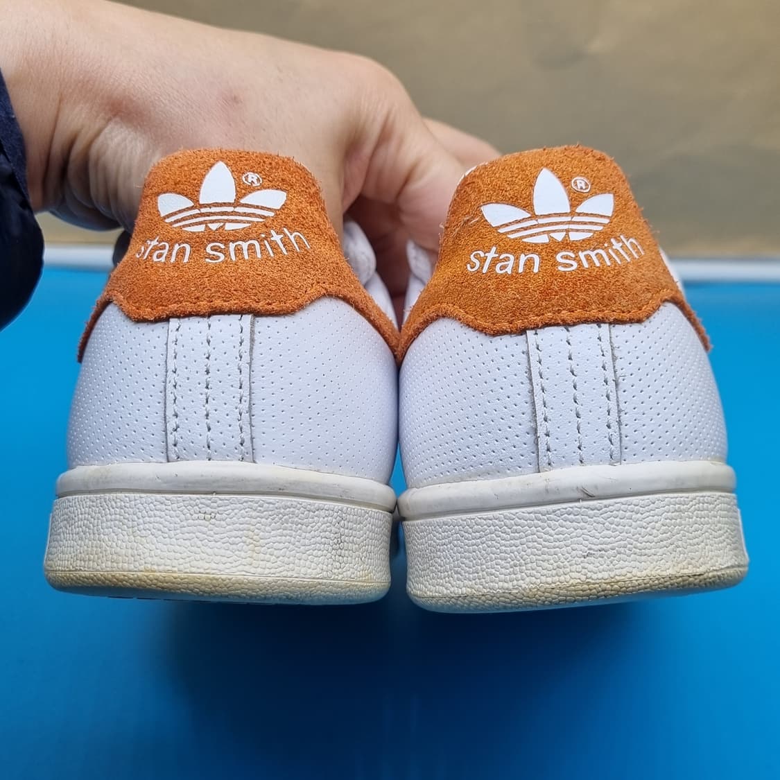 아디다스 스탠스미스 오렌지 여성스니커즈235  상품이미지4