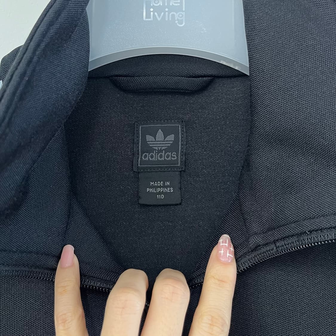 아디다스 유로파 하늘색 삼선 블랙 트랙탑 져지 상품이미지5