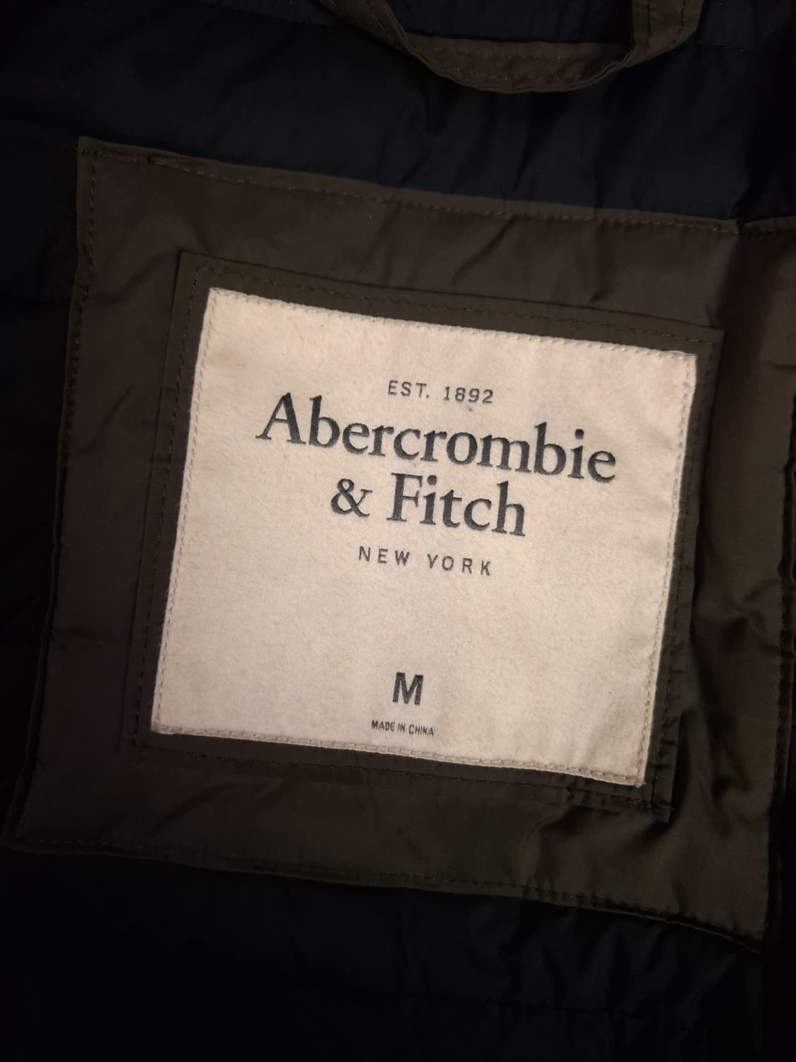 오리지날 아베크롬비 패딩 후드 야상 상품이미지3