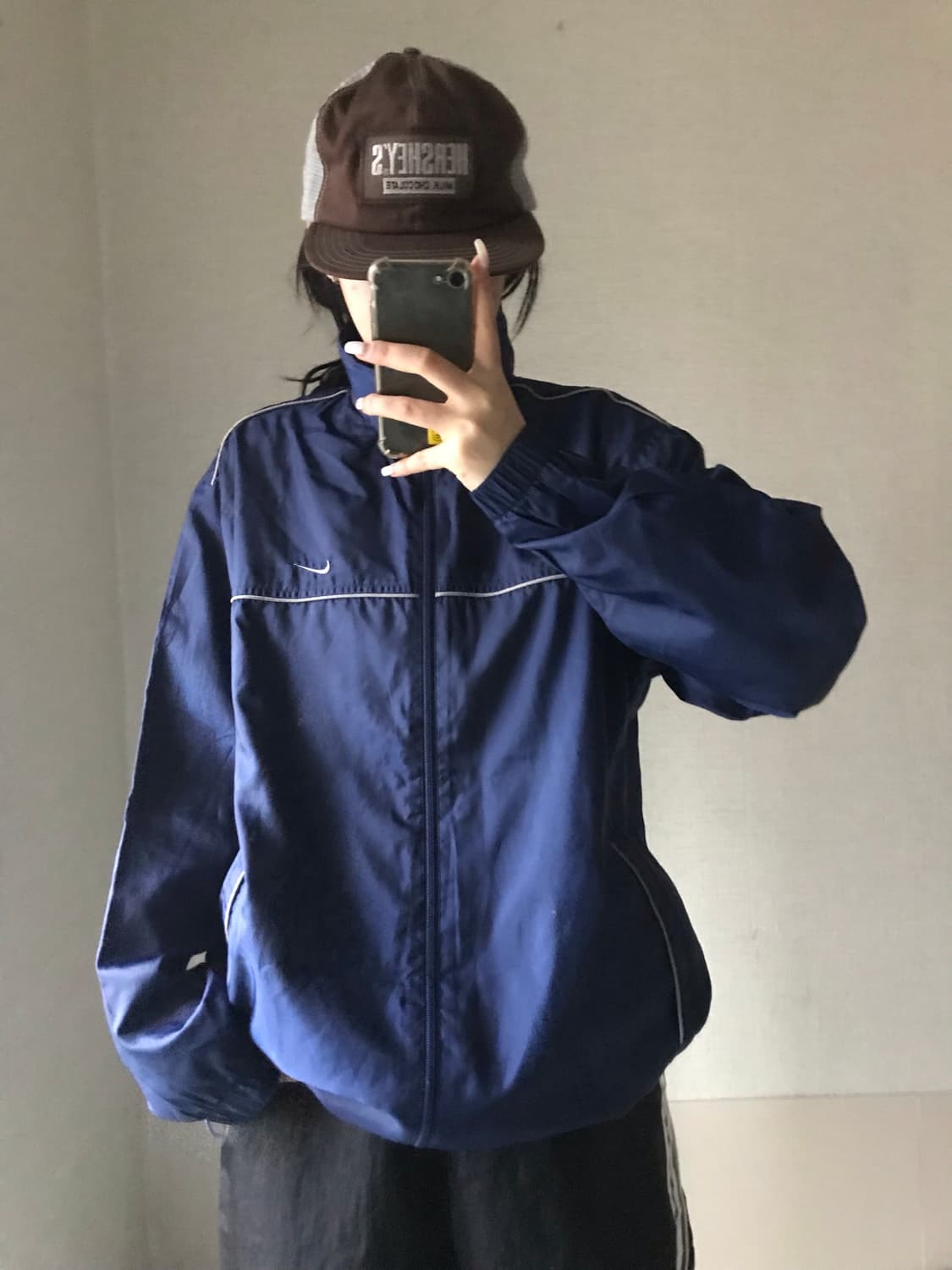 나이키 네이비 바람막이 상품이미지2