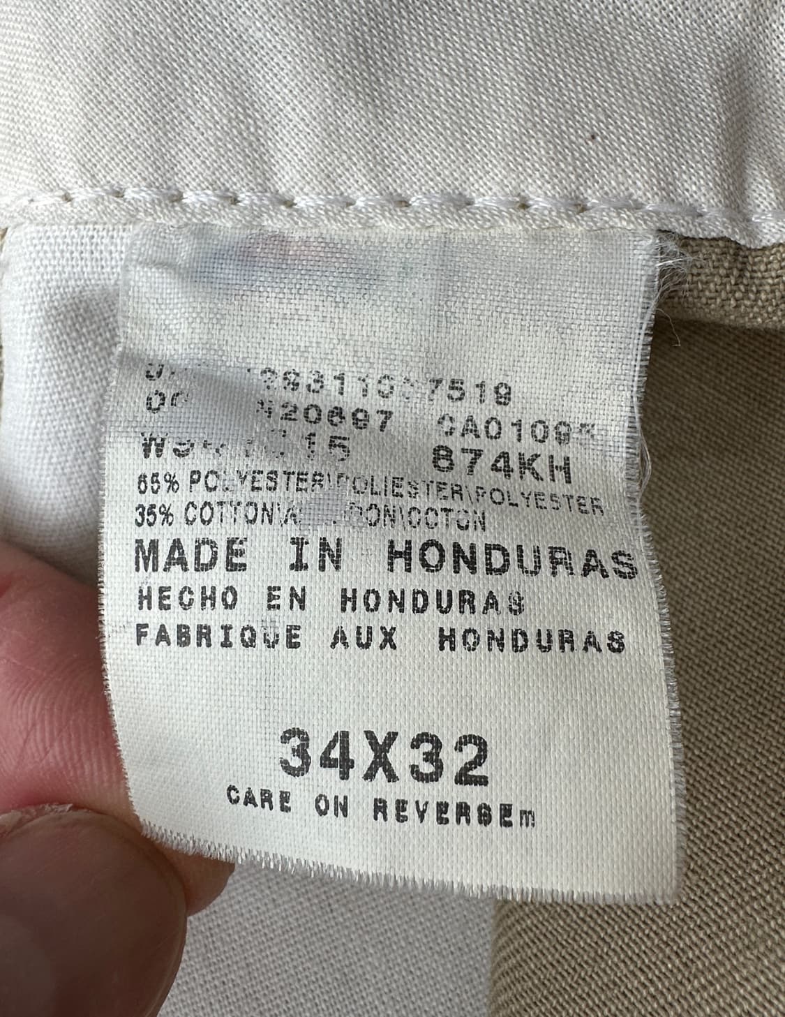 디키즈 874 워크팬츠 베이지 34 상품이미지7