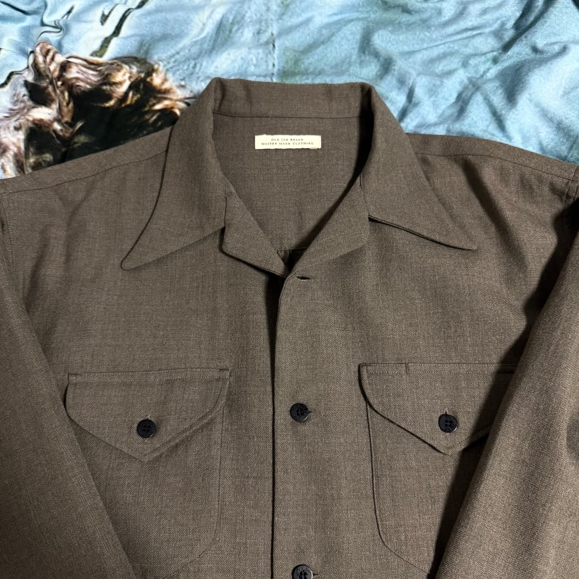 [16 1/2]올드조 OLD JOE 21AW 스왈로우 카라 셔츠 상품이미지6