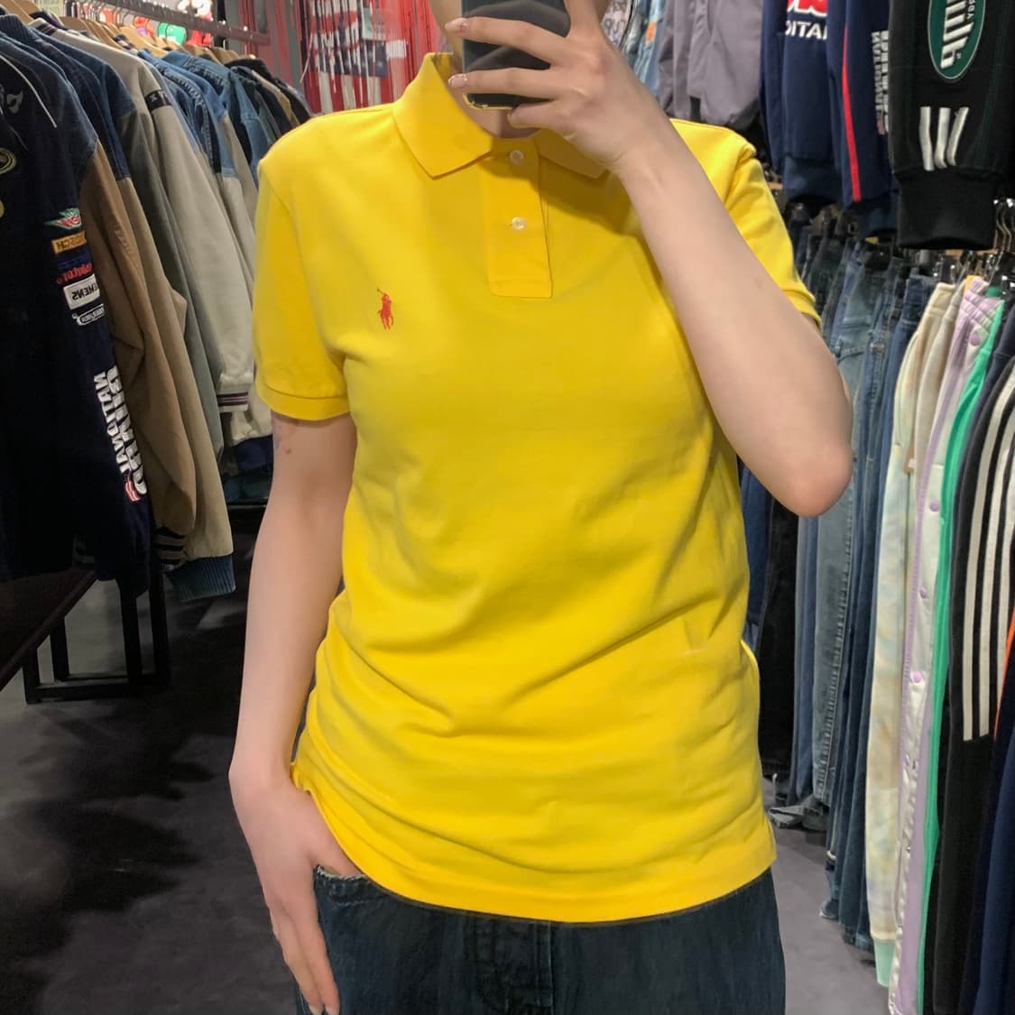 [IM] 폴로 랄프로렌 반팔 피케 셔츠 옐로우 상품이미지3