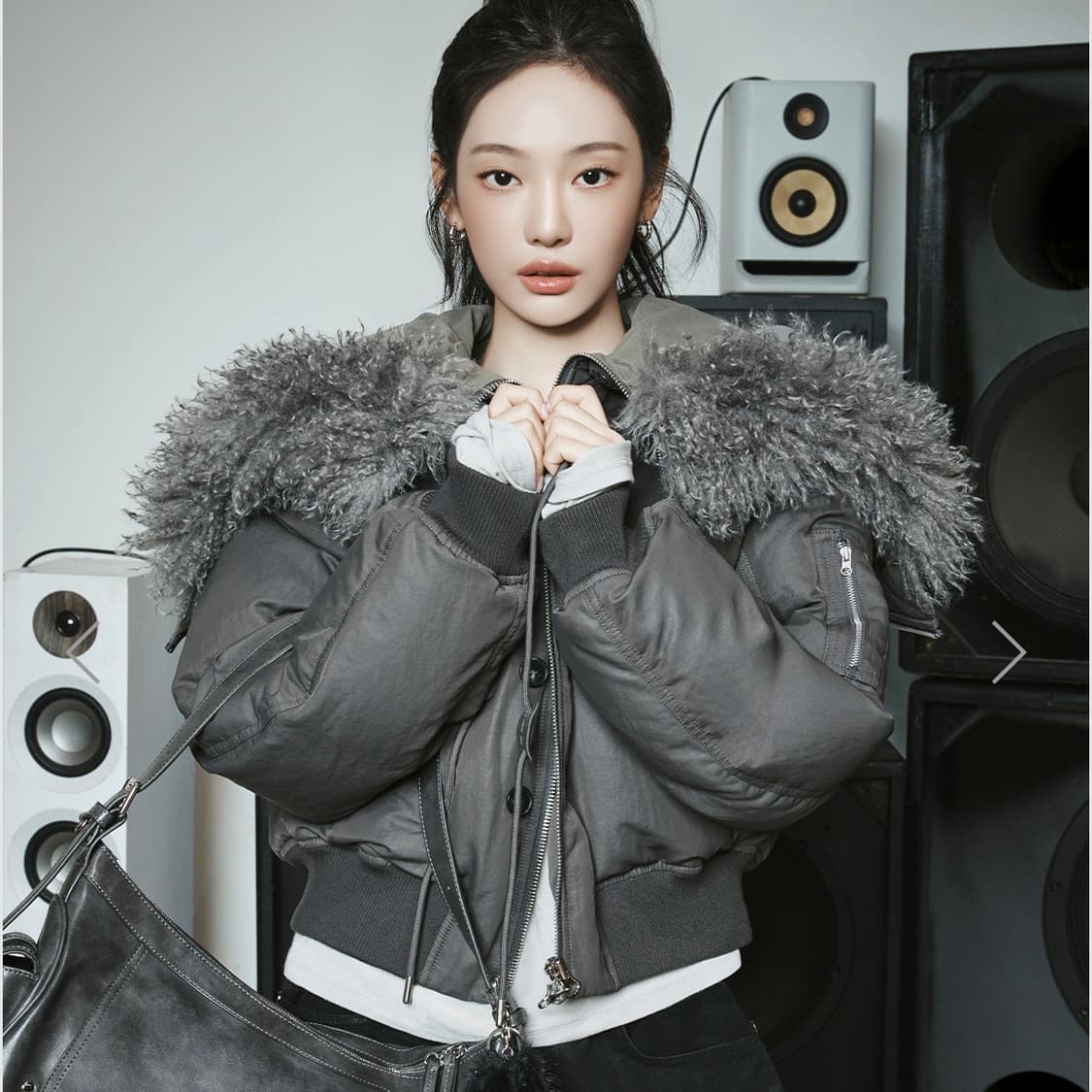 퍼 다운 점퍼 새상품 상품이미지2